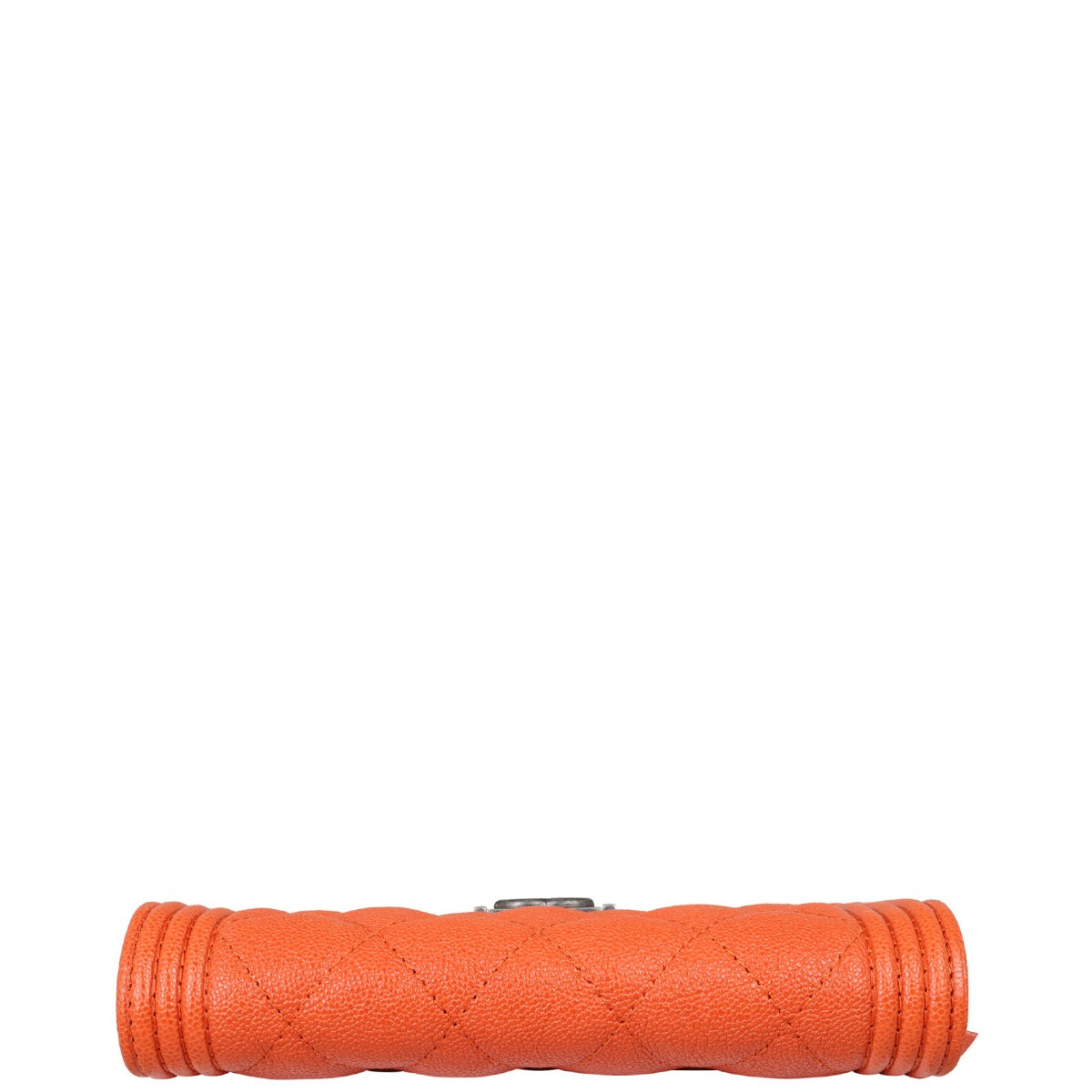 Chanel Boy Compact Wallet | Burnt Orange