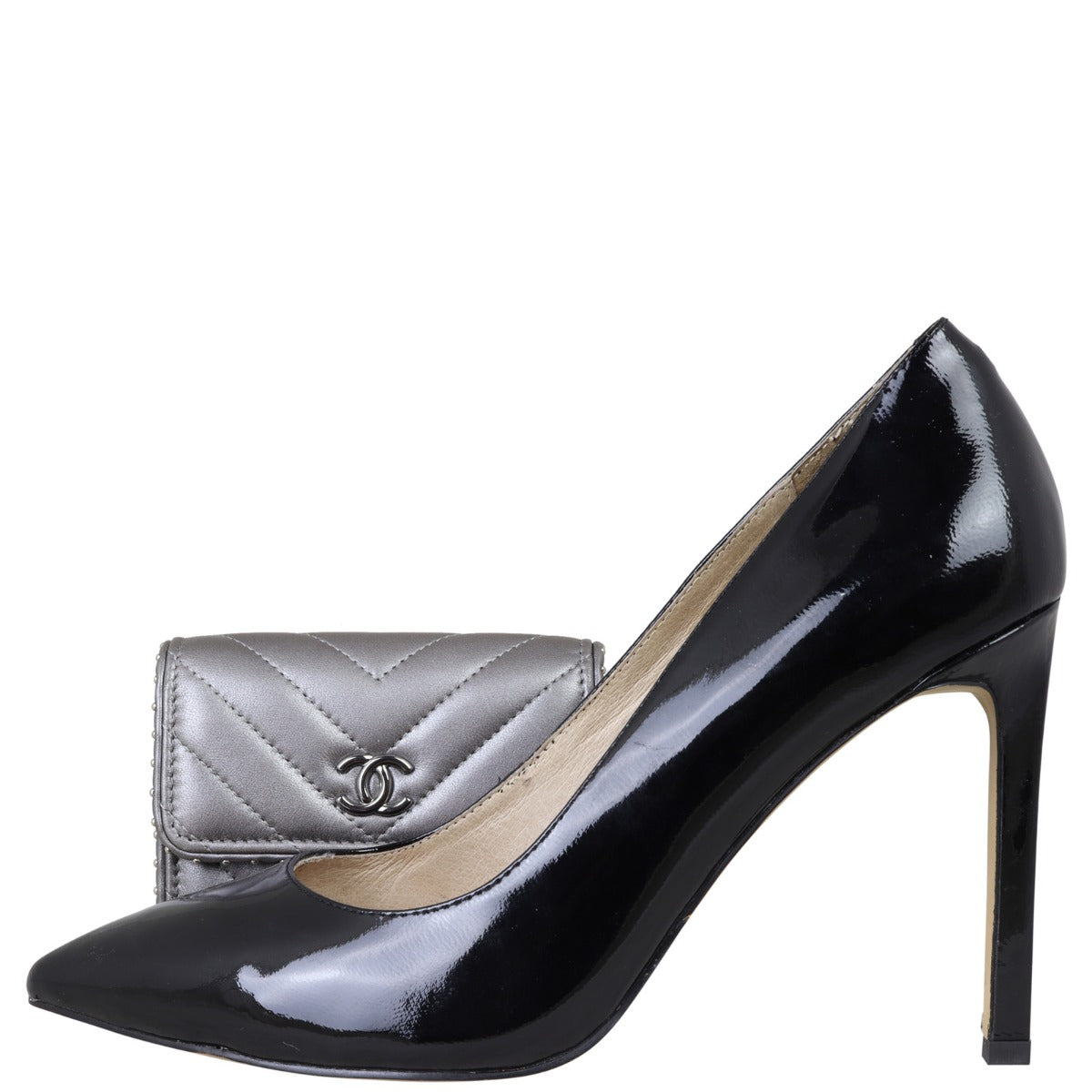 Chanel CC Chevron Compact Wallet