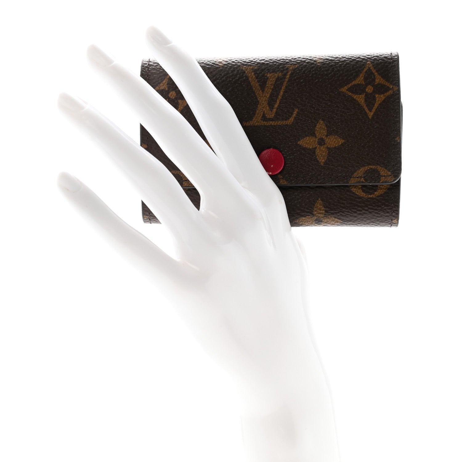 Monogram 6 Key Multicles Holder Fuchsia