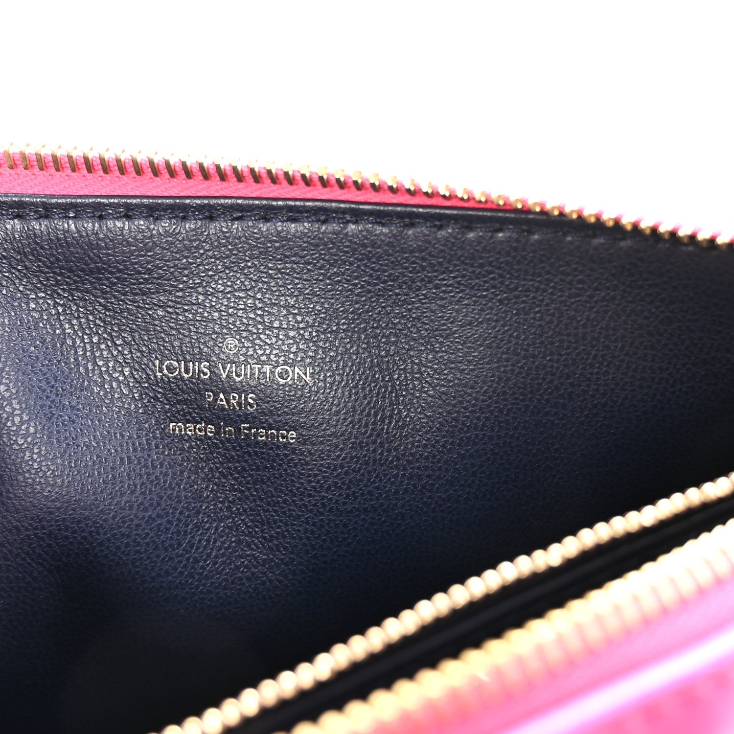 Lambskin Embossed Monogram Coussin PM Rose Miami