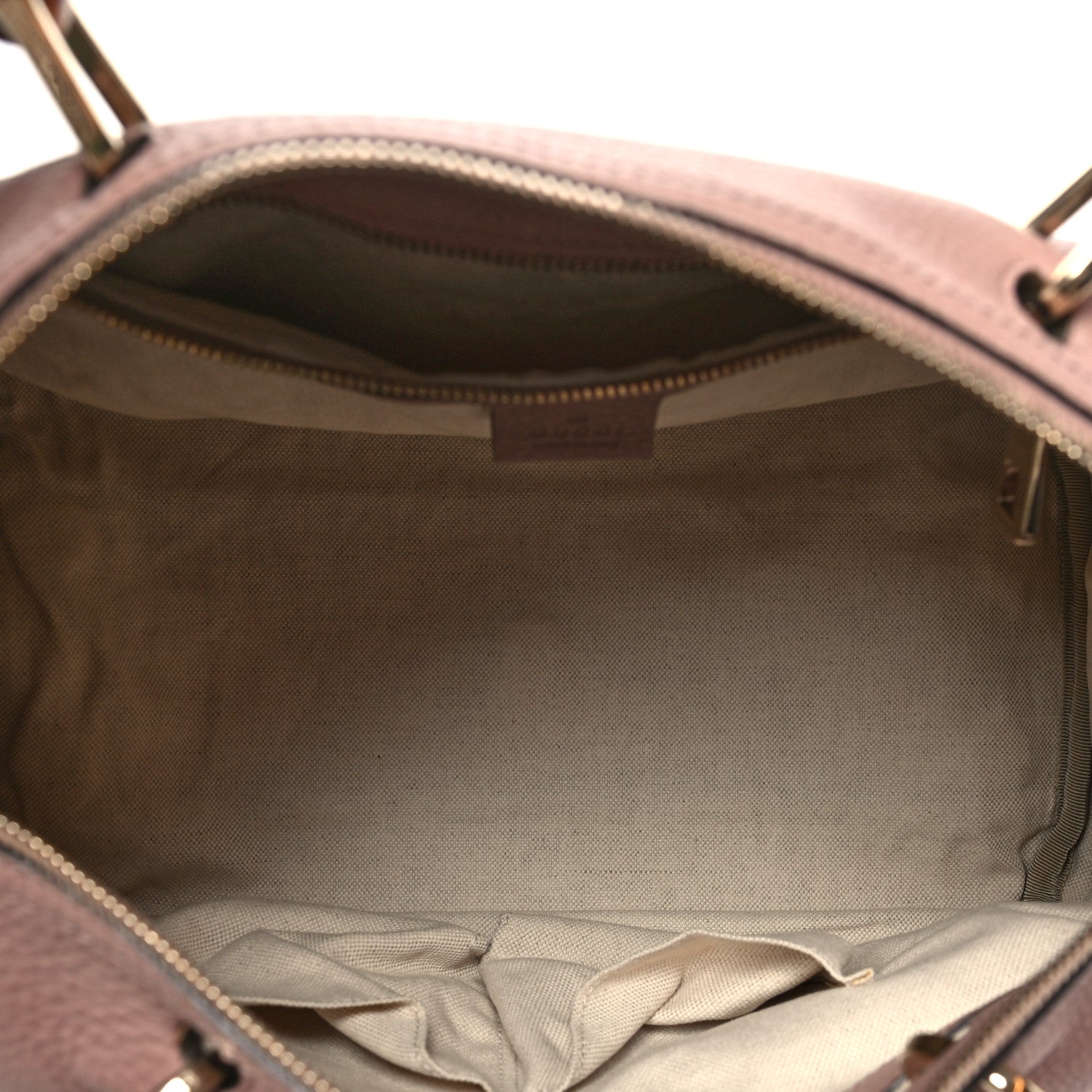 Calfskin Bamboo Medium Shopper Boston Pink