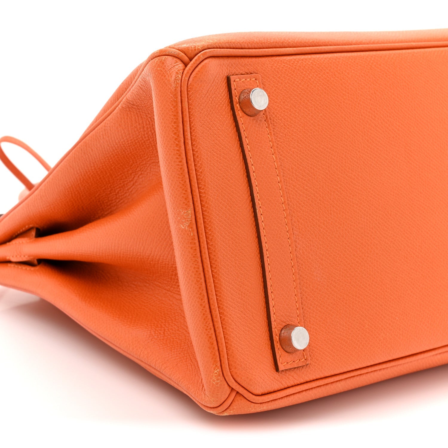 Epsom Birkin 30 Orange