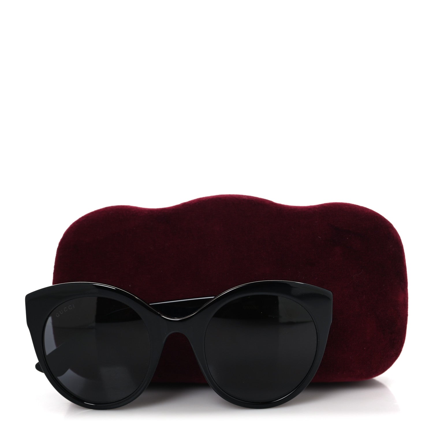Round GG Sunglasses GG0028S Black