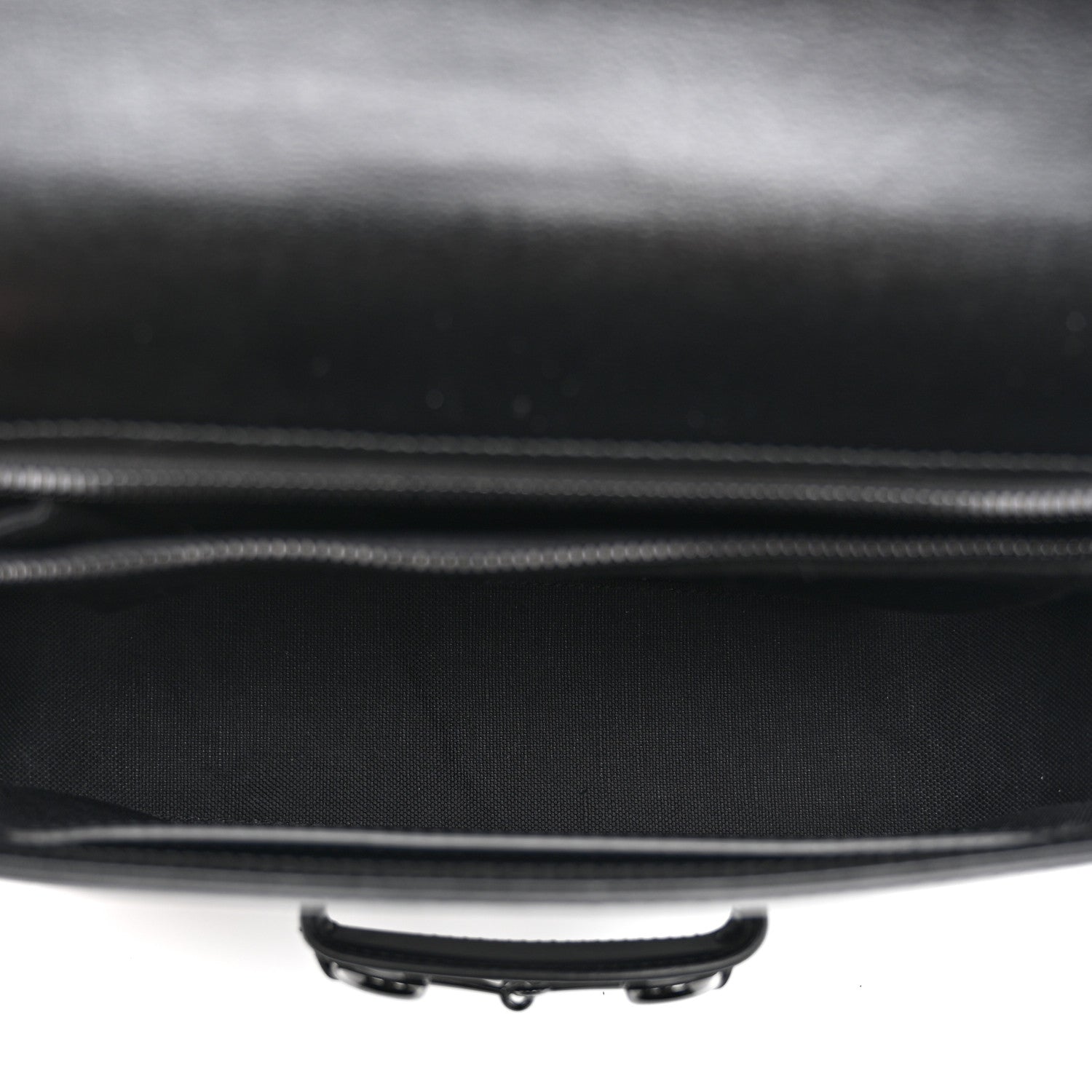 Azalea Calfskin Web Monochrome Horsebit 1955 Shoulder Bag Black