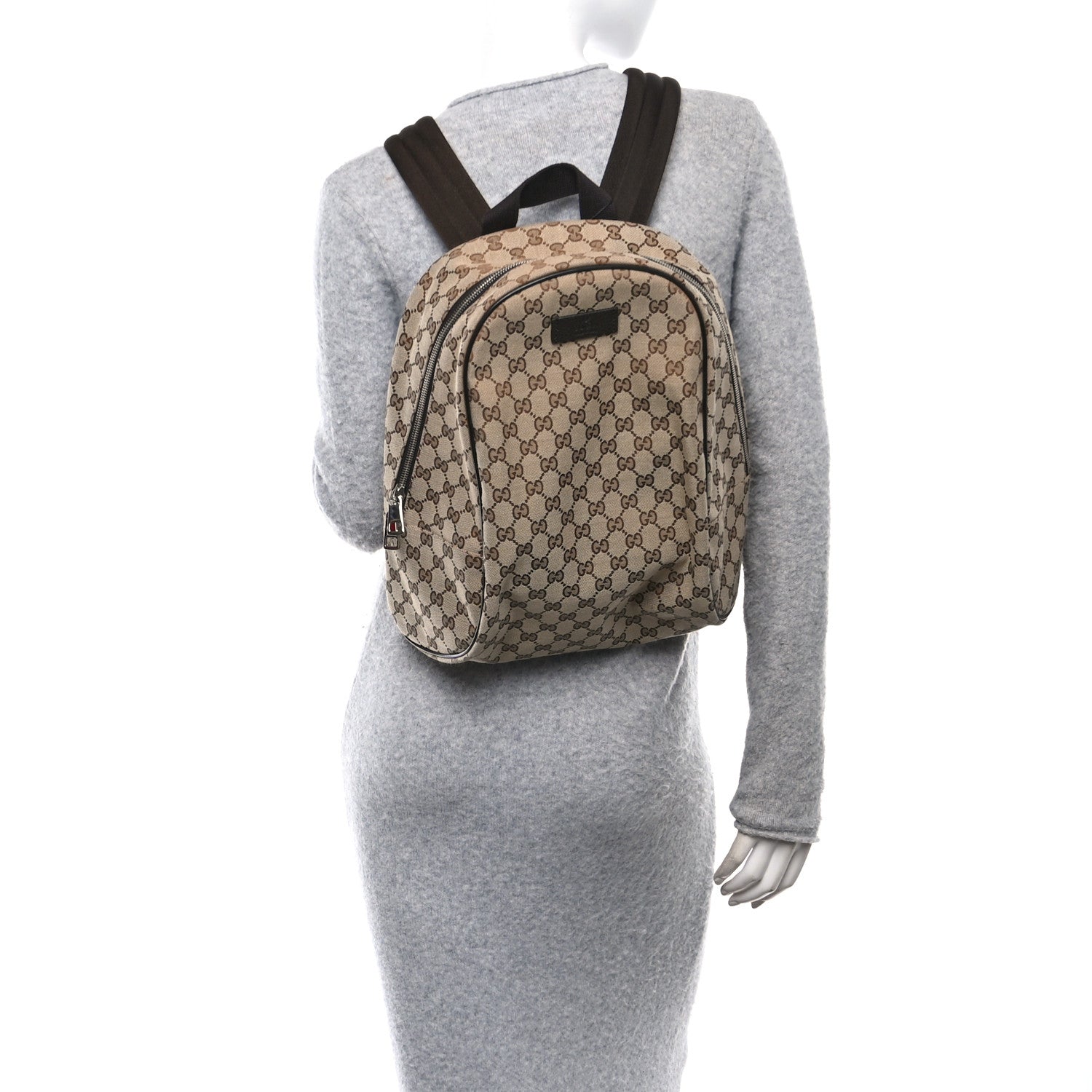 Monogram Travel Backpack Dark Brown