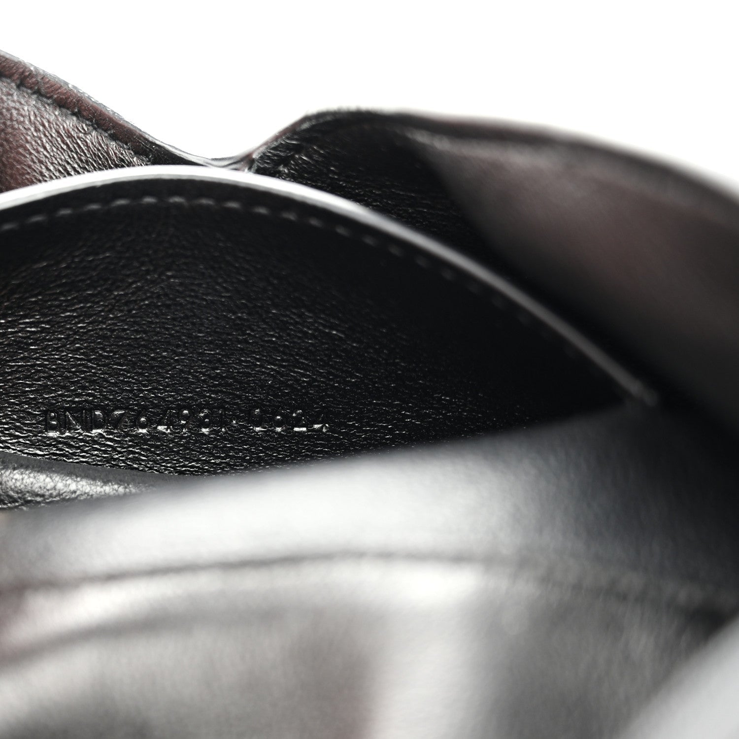 Lambskin Small Cassandre Envelope Pouch Black