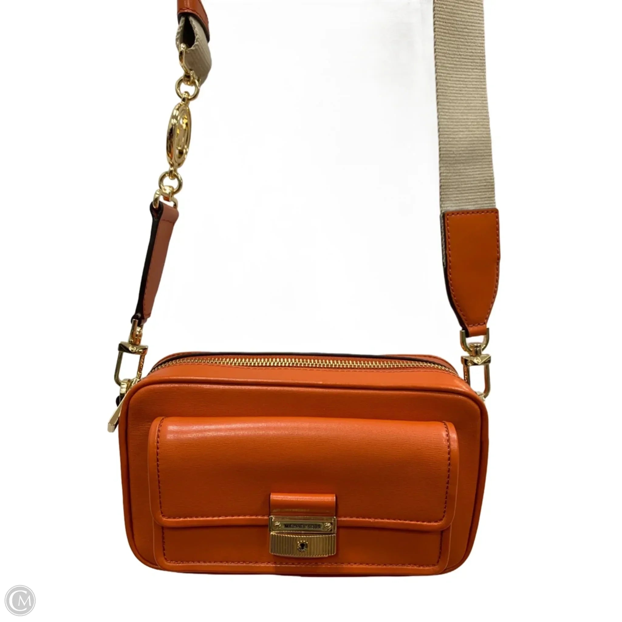 Crossbody Designer By Michael Kors, Size: Medium