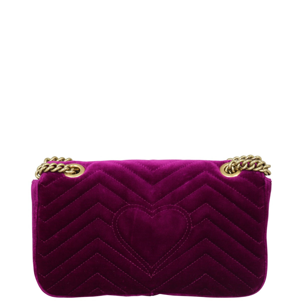 Gucci GG Marmont Small Velvet Shoulder Bag
