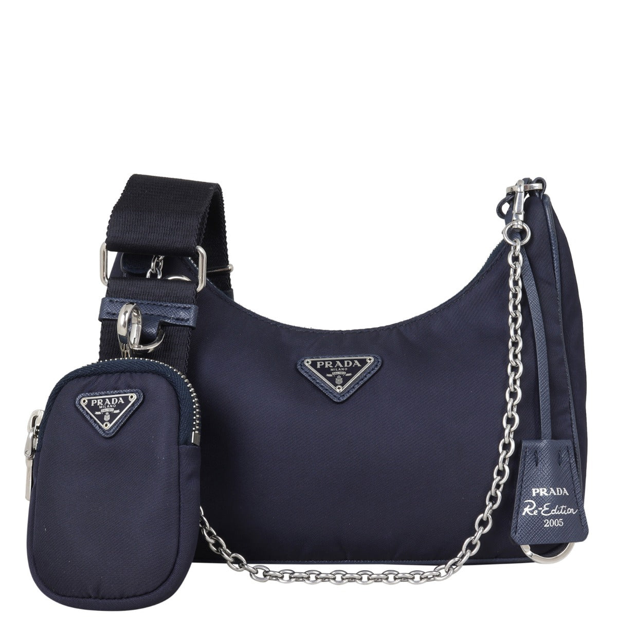 Prada Re-Edition 2005 Tessuto Shoulder Bag