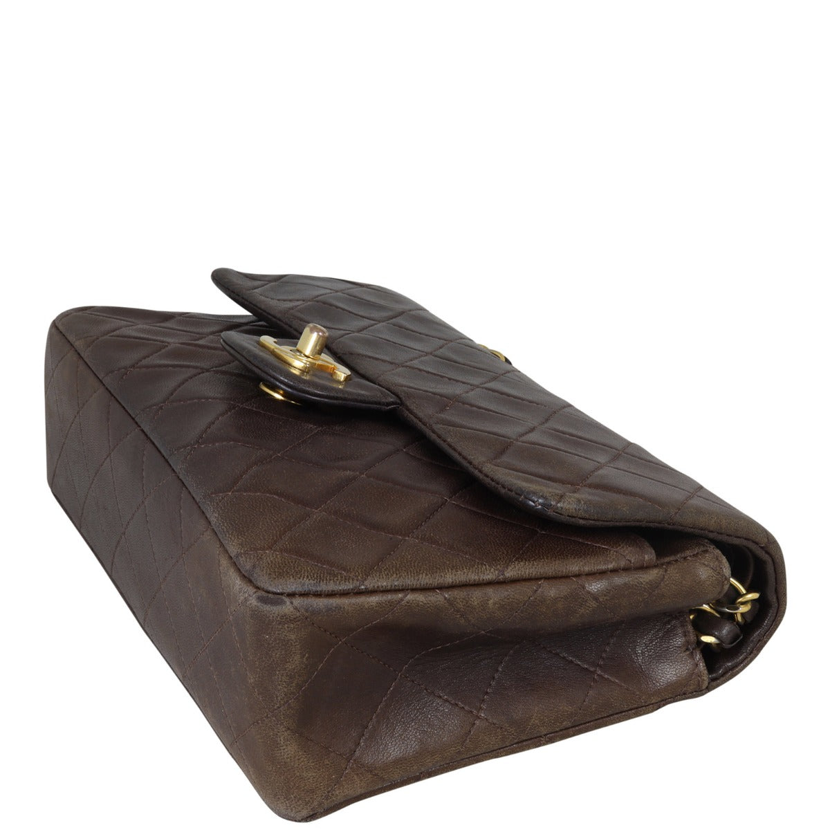 Chanel Classic Double Flap Small (vintage) | Brown Vintage