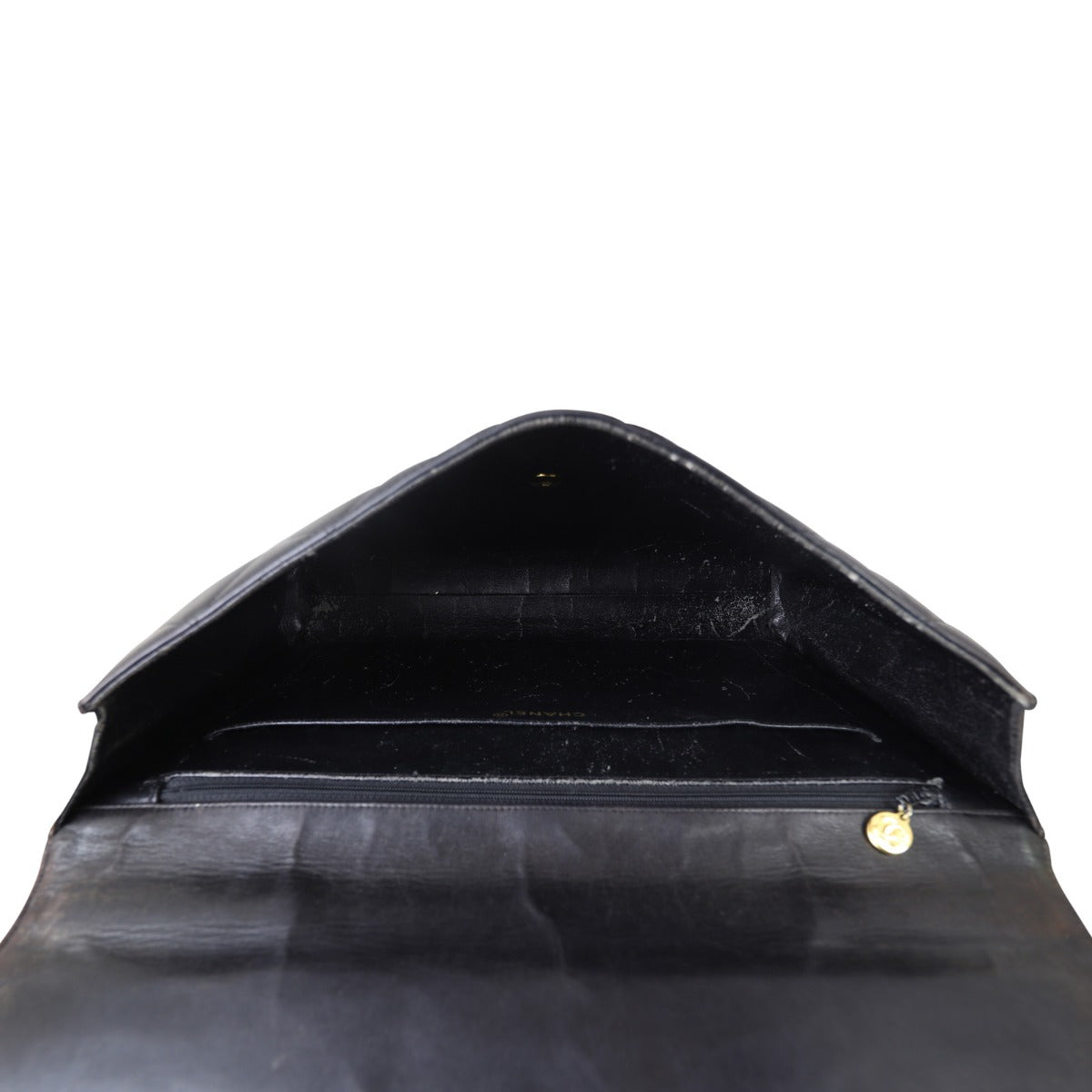 Chanel CC Quilted Briefcase (vintage) | Black