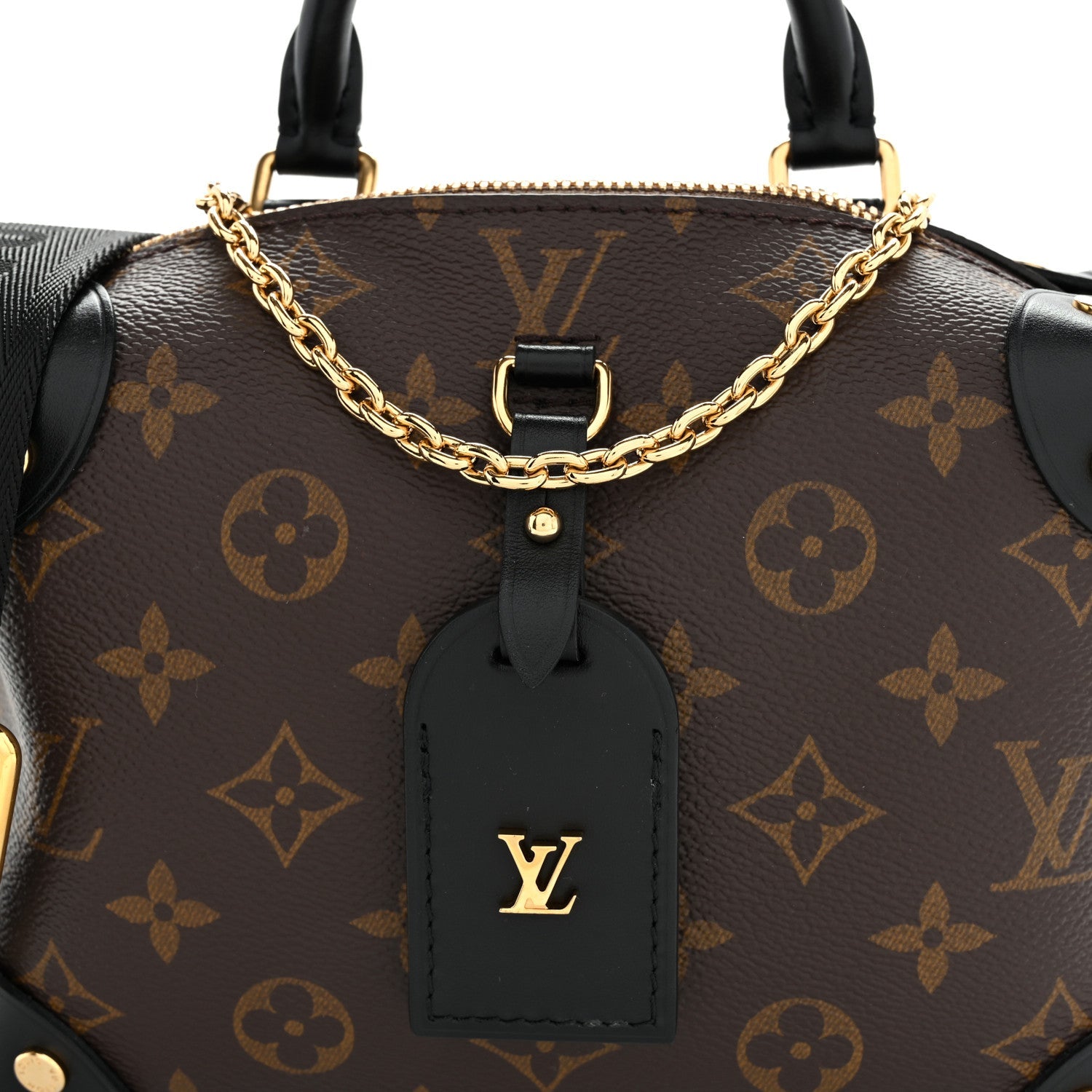 Monogram Petite Malle Souple Black