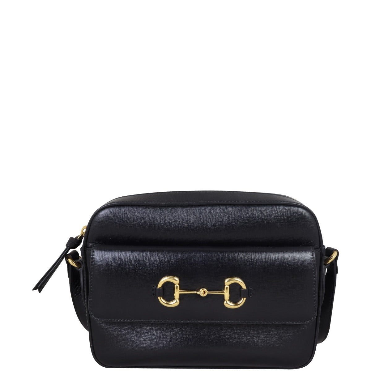 Gucci GG Leather 1955 Horsebit Shoulder Bag Small