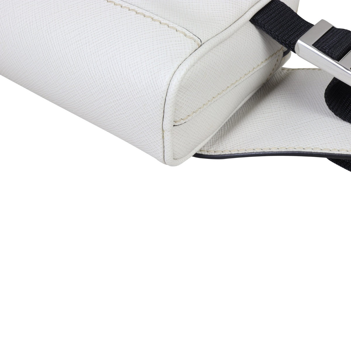 Prada Logo Saffiano Belt Bag