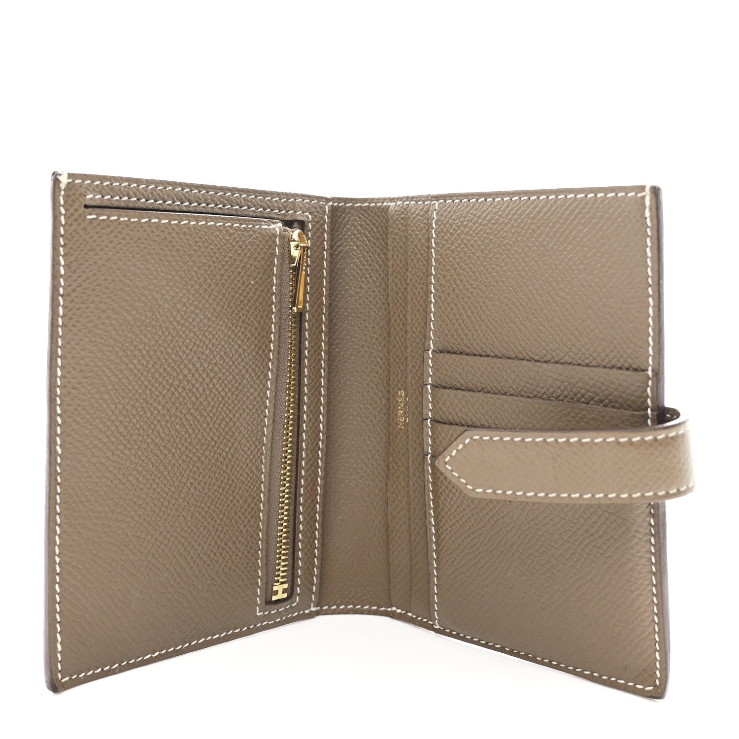 Epsom Bearn Compact Wallet Etoupe