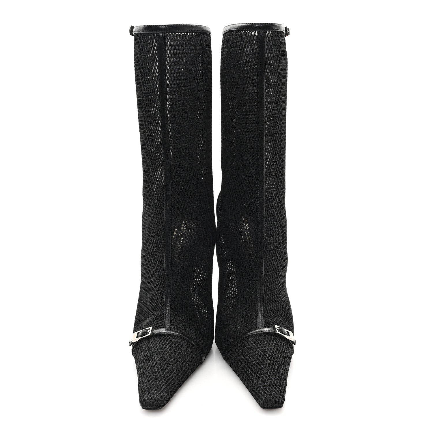 Elba Applique Tulle Aston 115 Boots 37.5 Black