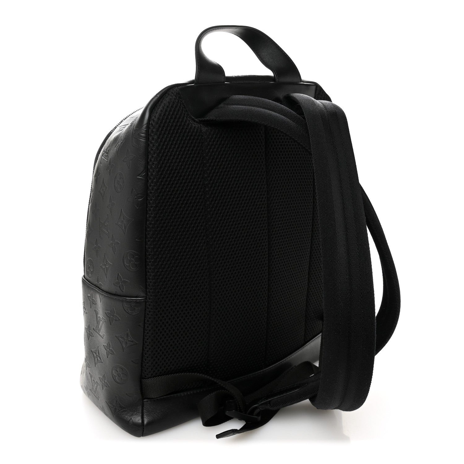 Calfskin Monogram Shadow Racer Backpack Black