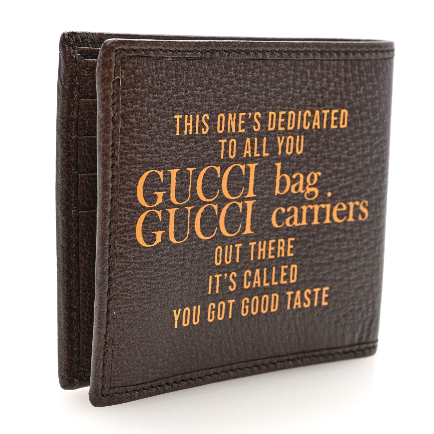 Textured Dollar Calfskin Gucci 100 Centennial Music Wallet New Acero New Shamarock Crop Hibiscus Red