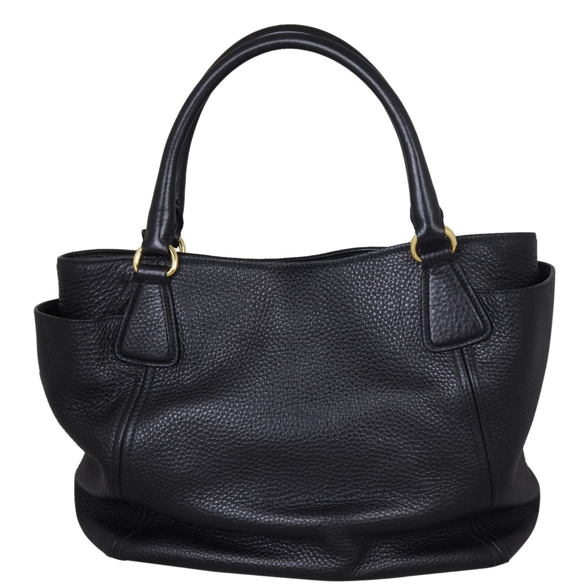 Prada Vitello Daino Side Pocket Tote