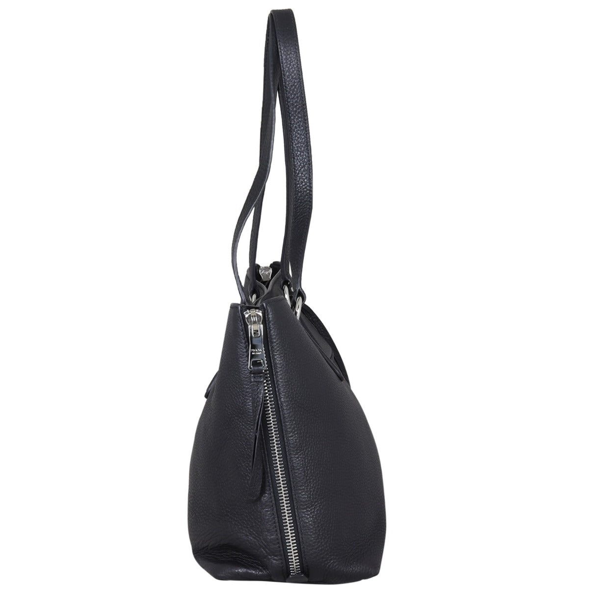 Prada Vitello Daino Zip Tote