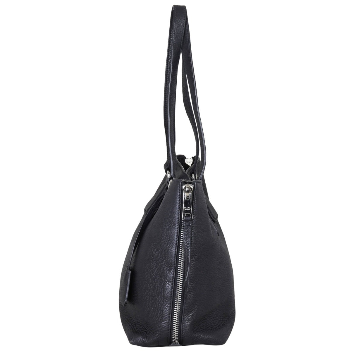 Prada Vitello Daino Zip Tote