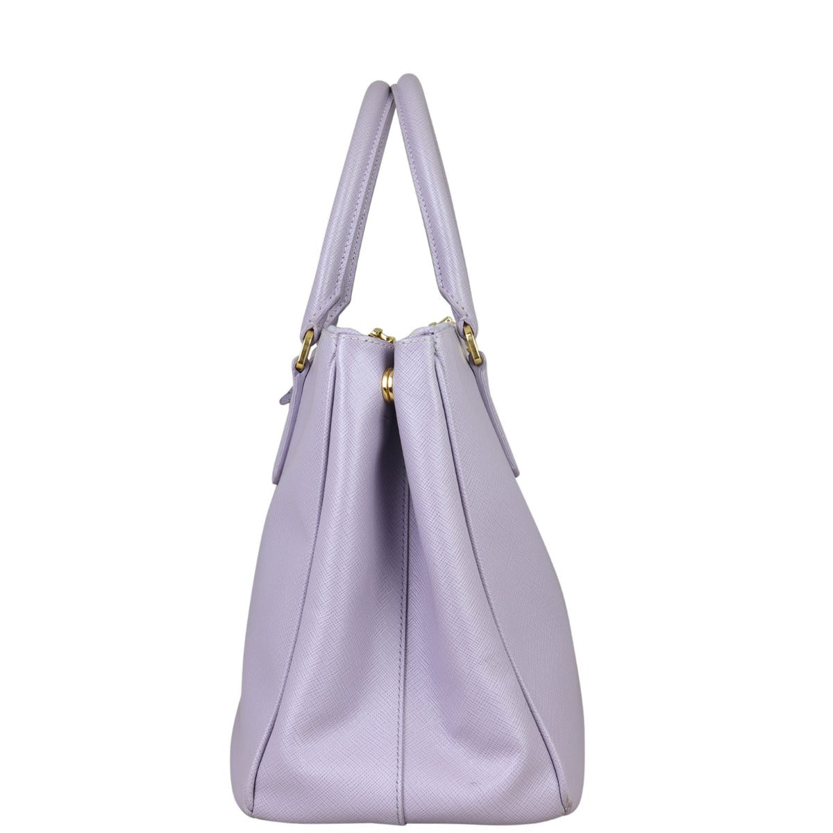 Prada Saffiano Lux Galleria Double Zip Tote Medium