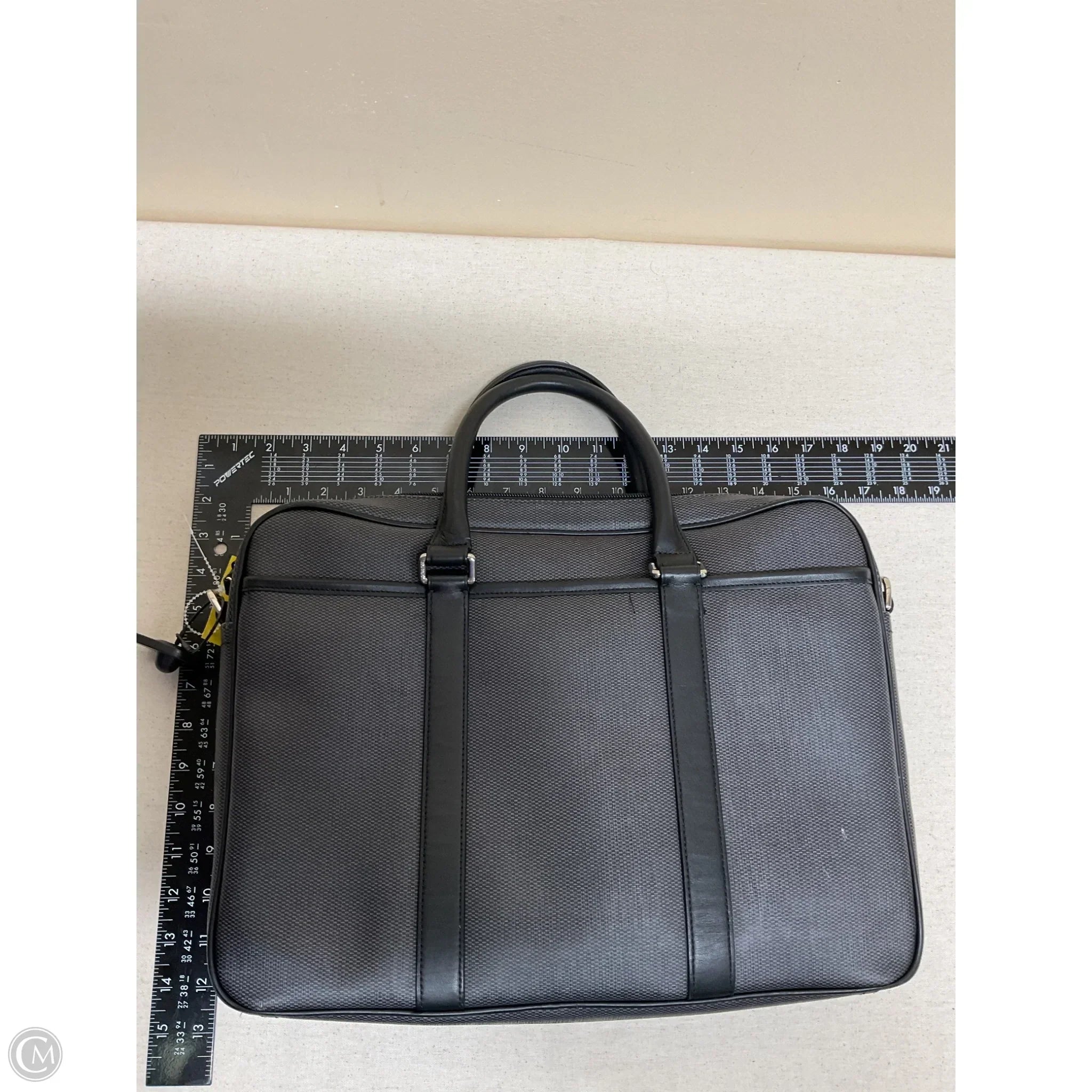 Laptop Bag Designer By Coach, Size: Large