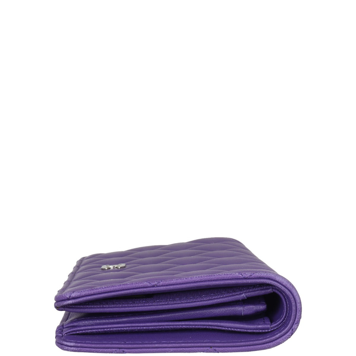 Chanel Classic CC Yen Wallet | Purple