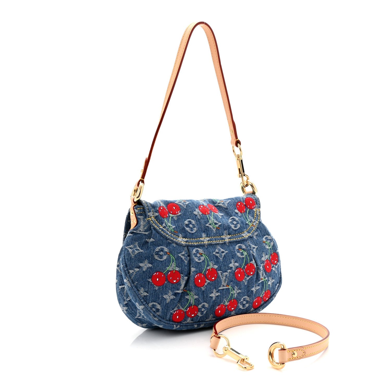 LV X TM Monogram Denim Cerises Sunset