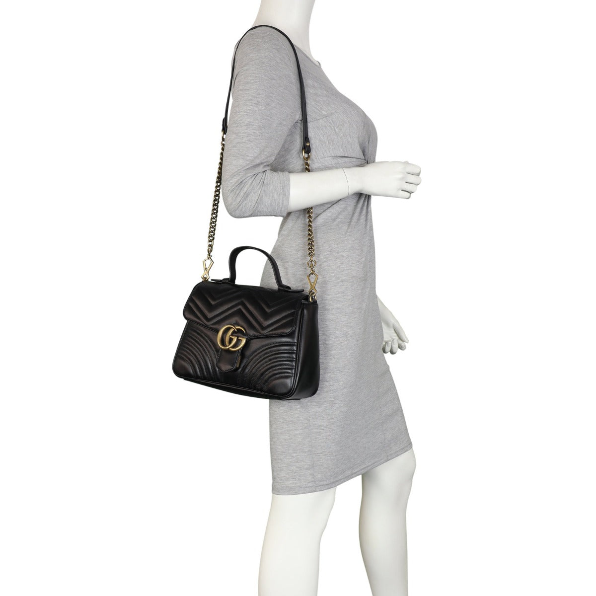 Gucci GG Marmont Top Handle Bag Small
