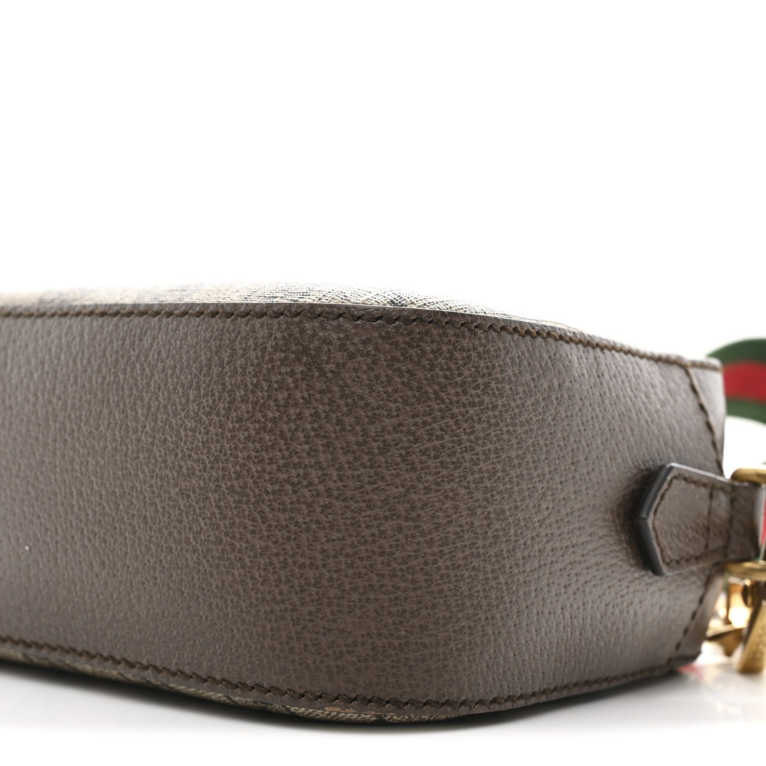 GG Supreme Monogram Web Neo Vintage Shoulder Bag Beige New Acero Crop