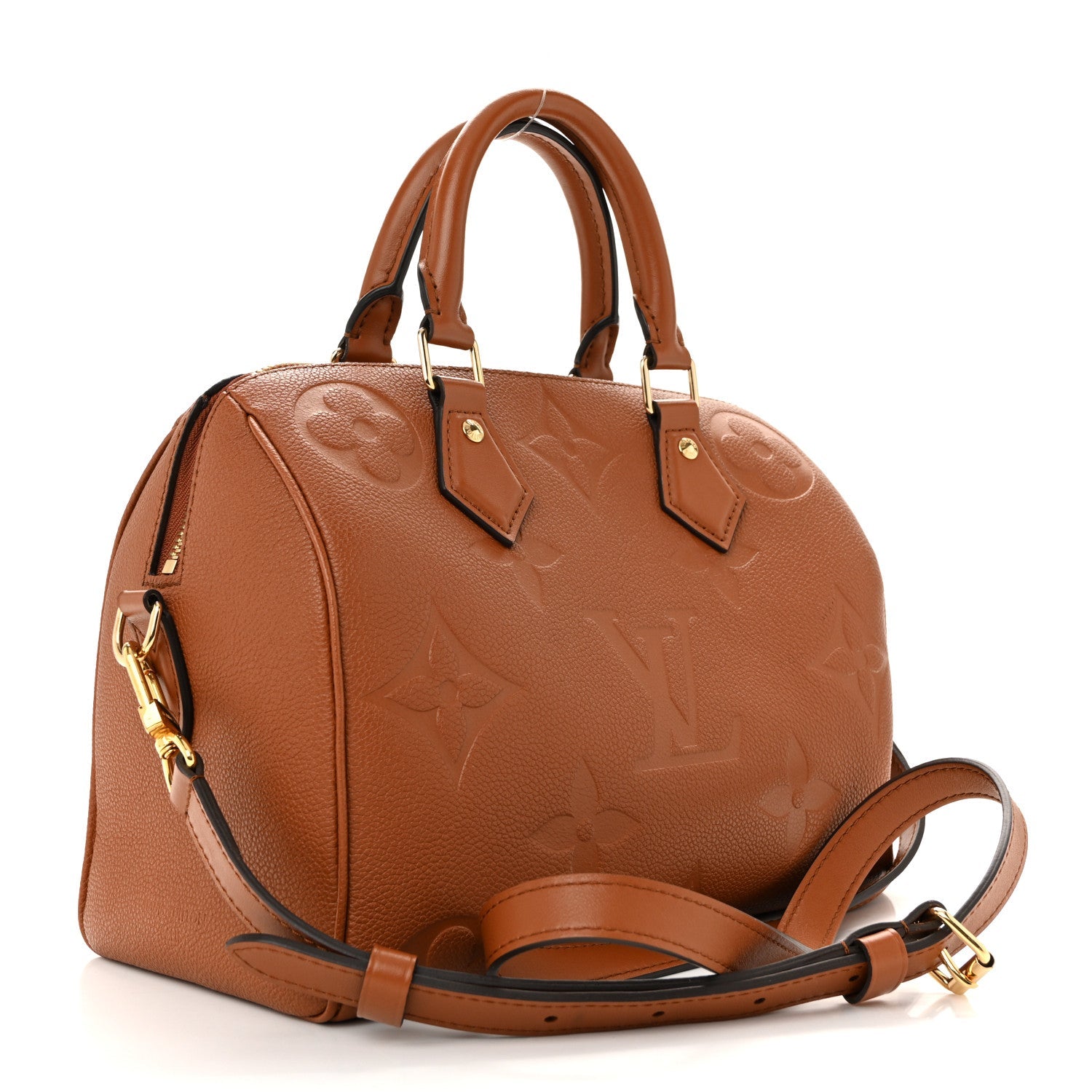 Empreinte Monogram Giant Speedy Bandouliere 25 Cognac