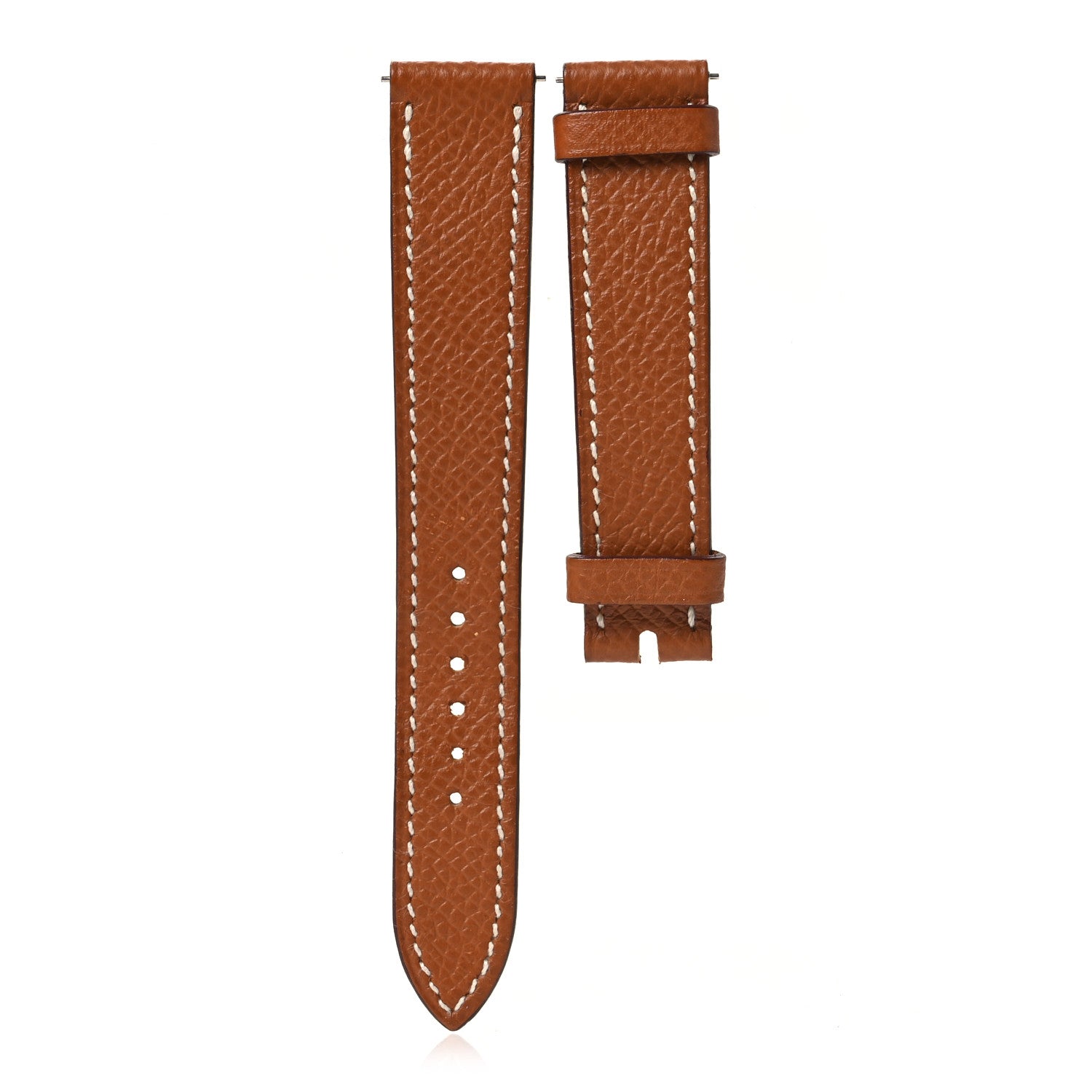 Epsom Heure H Hour Watch PM Strap Gold