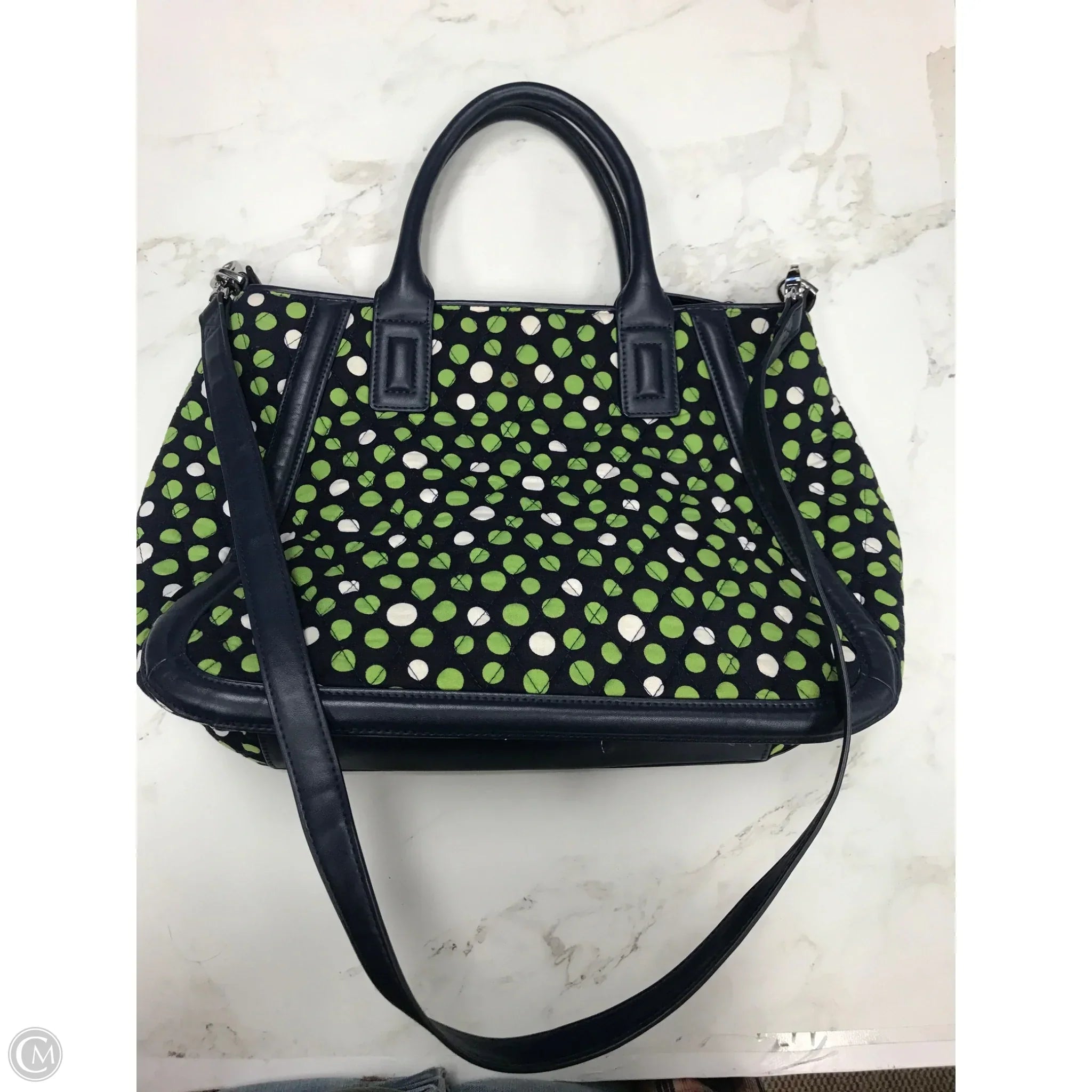 Handbag By Vera Bradley, Size: Large