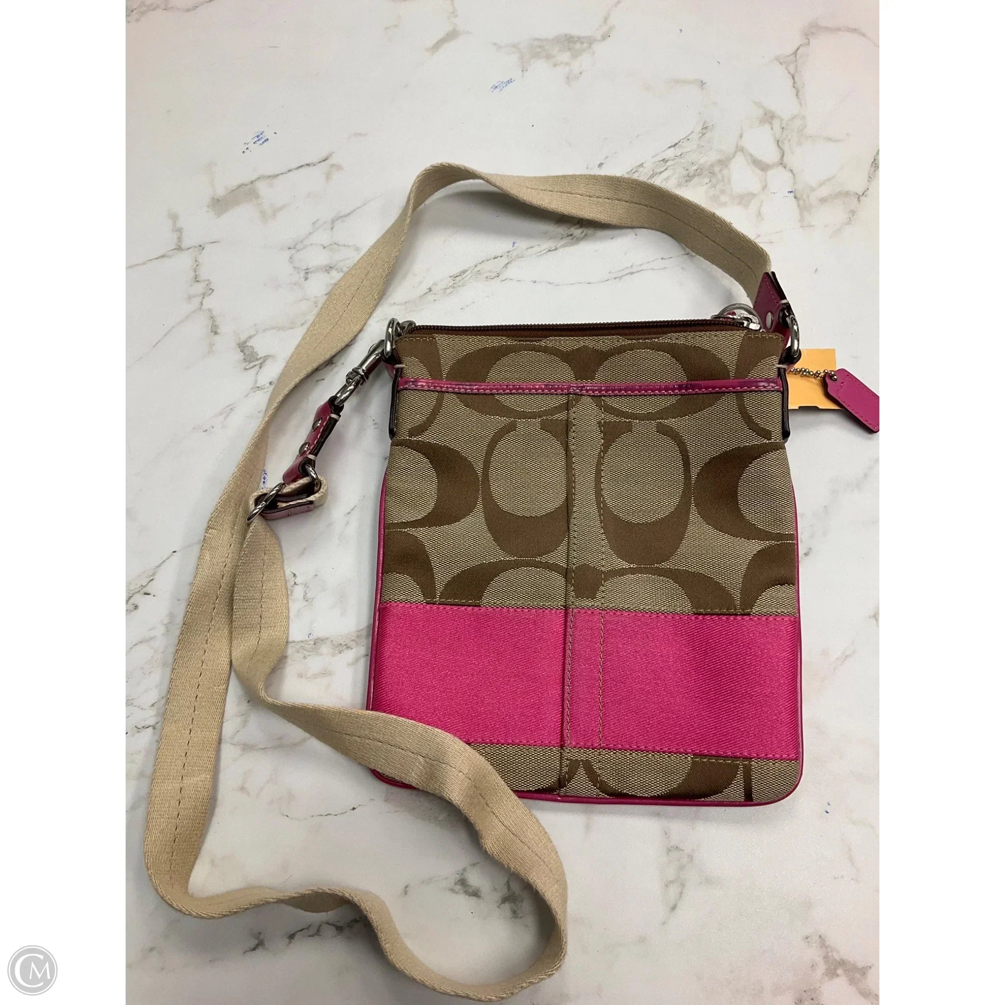 Crossbody Designer By Coach, Size: Small