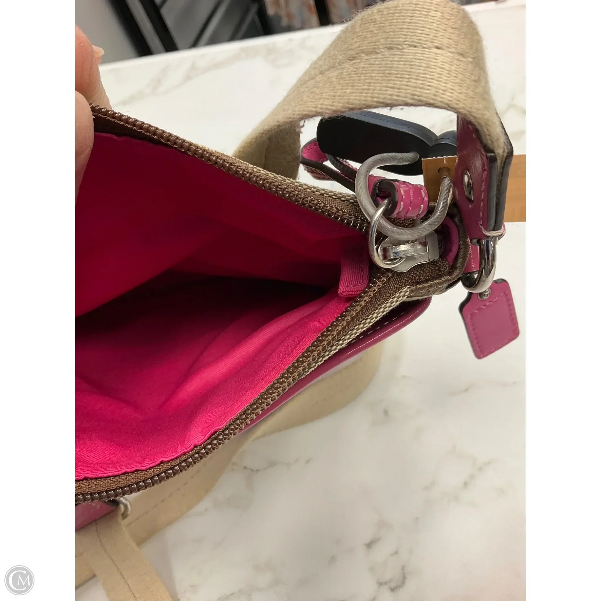 Crossbody Designer By Coach, Size: Small
