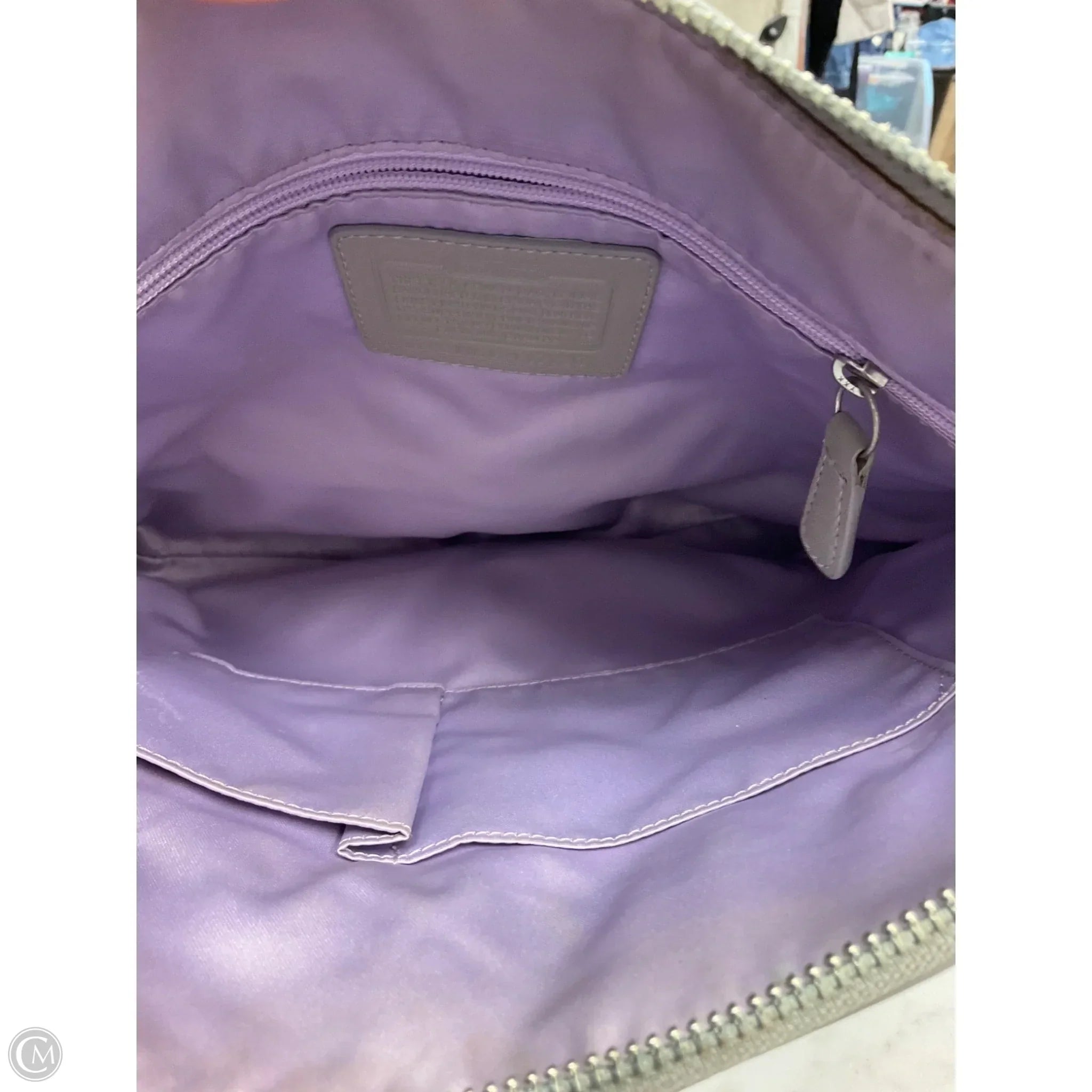 Crossbody Designer By Coach, Size: Large