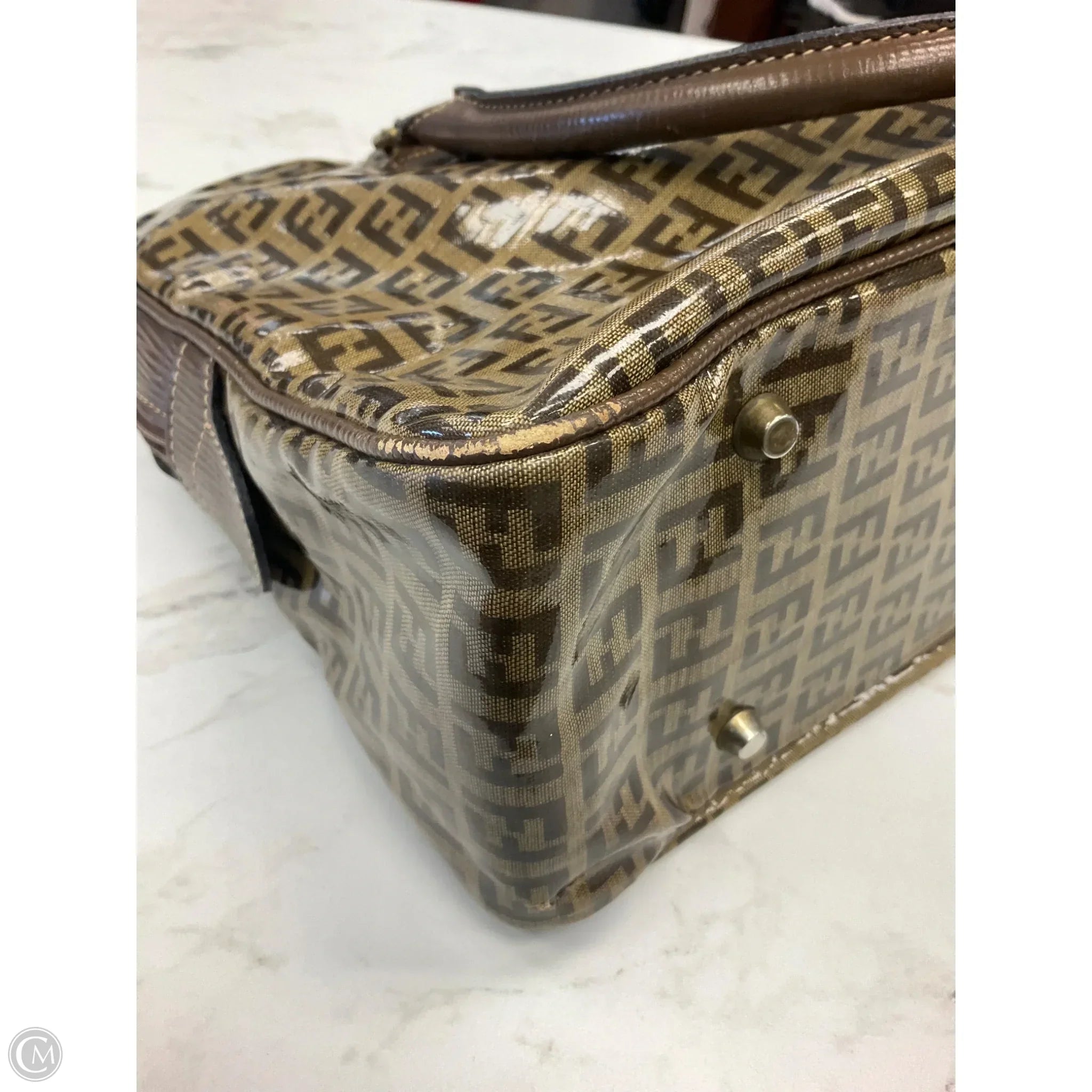 Handbag Luxury Designer By Fendi, Size: Medium