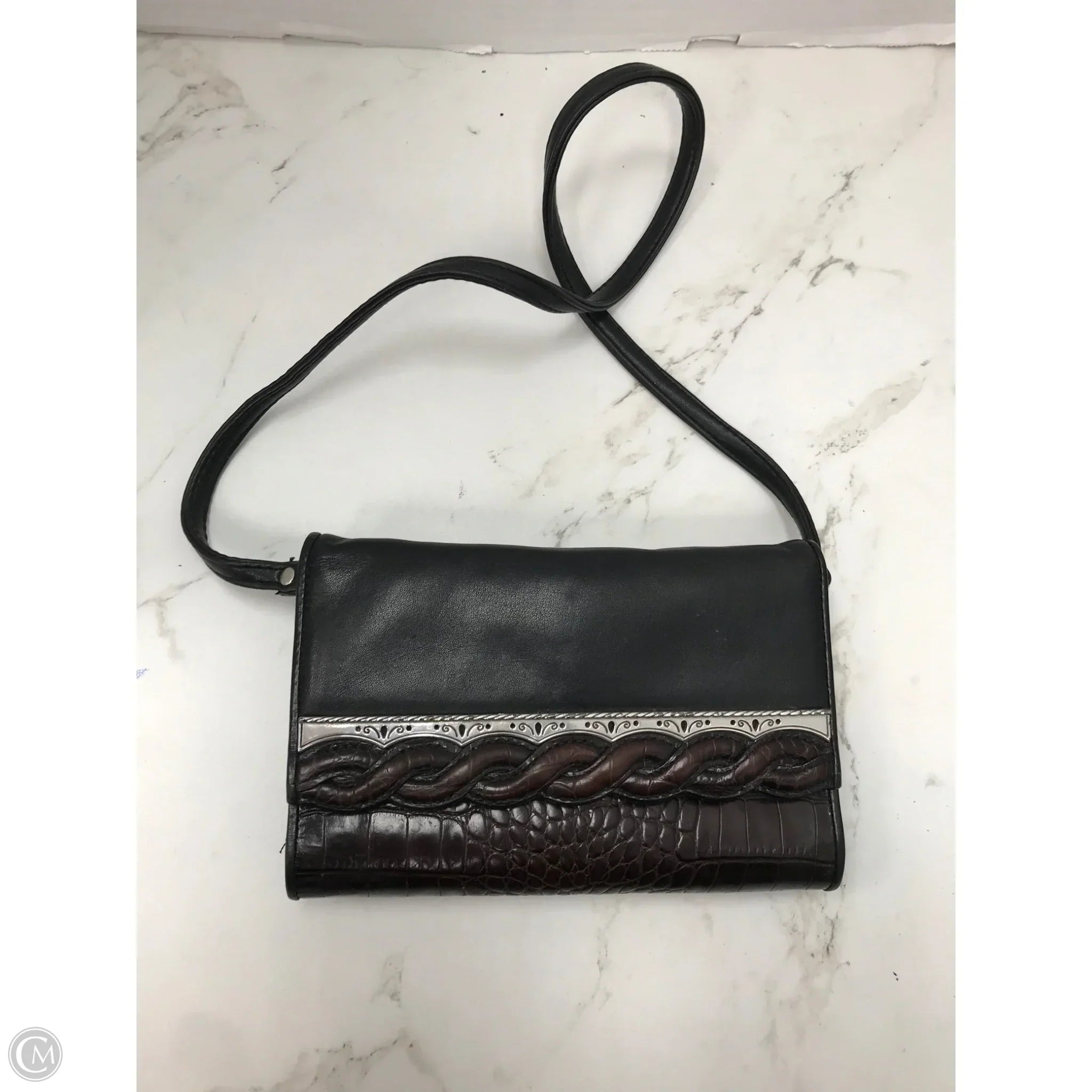 Wallet Leather By Brighton, Size: Large