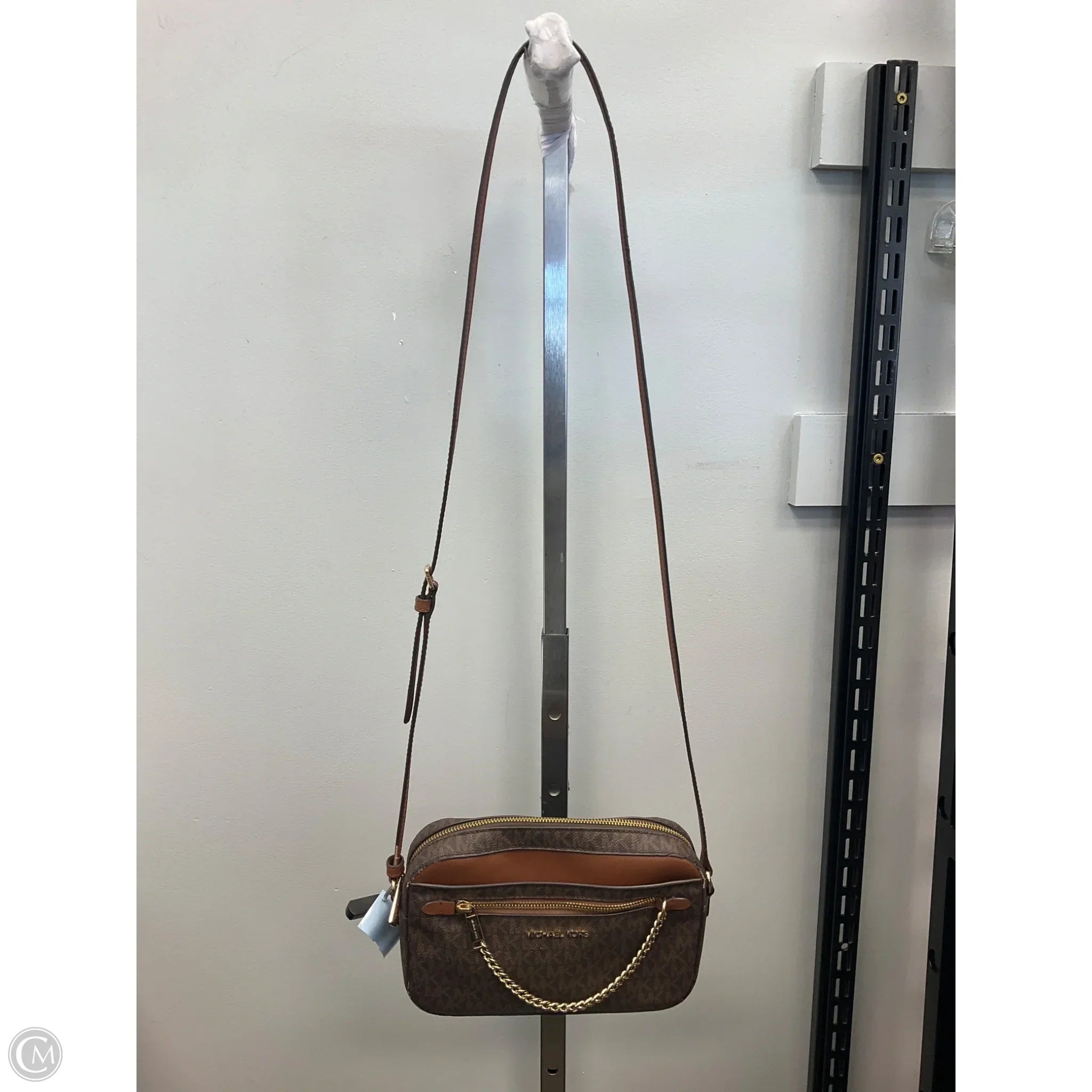 Crossbody Designer By Michael Kors, Size: Medium