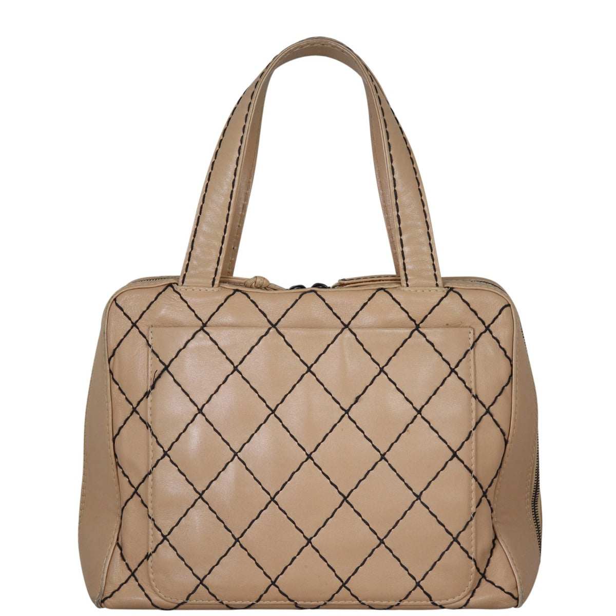 Chanel Wild Stitch Tote | Matte Black Hardware