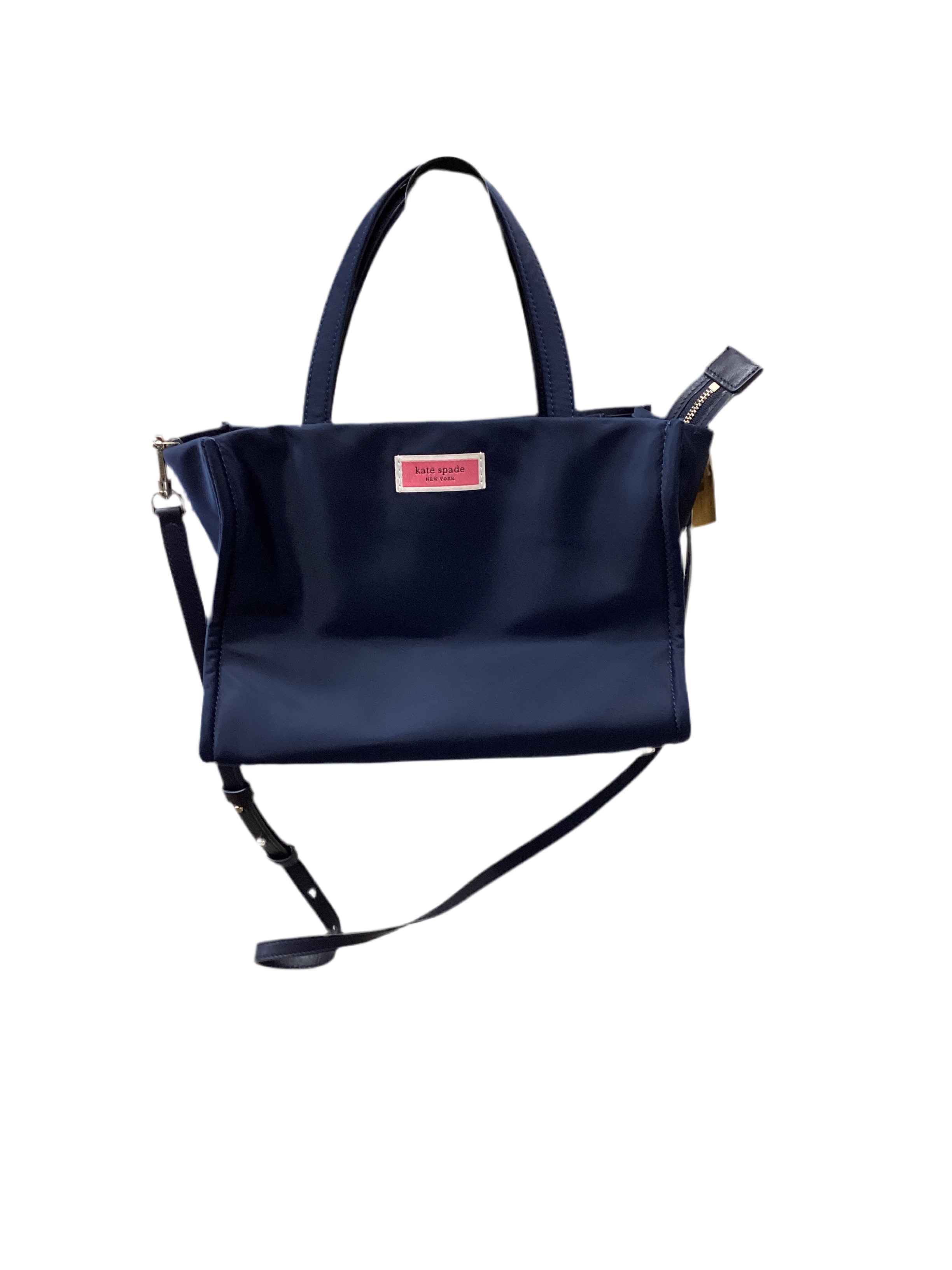 Handbag Designer By Kate Spade In Navy, Size:Small