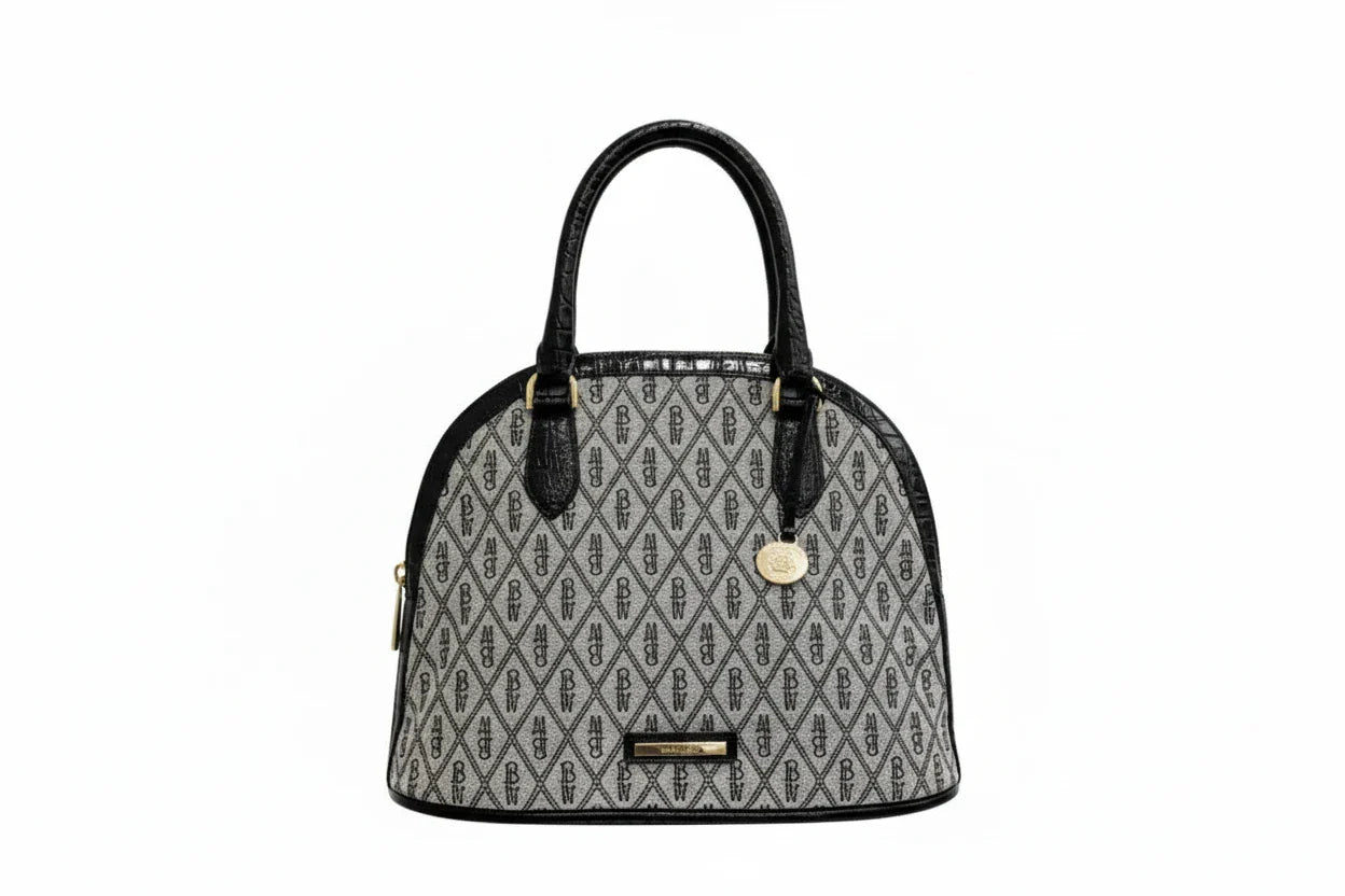 Handbag Designer By Brahmin, Size: Medium