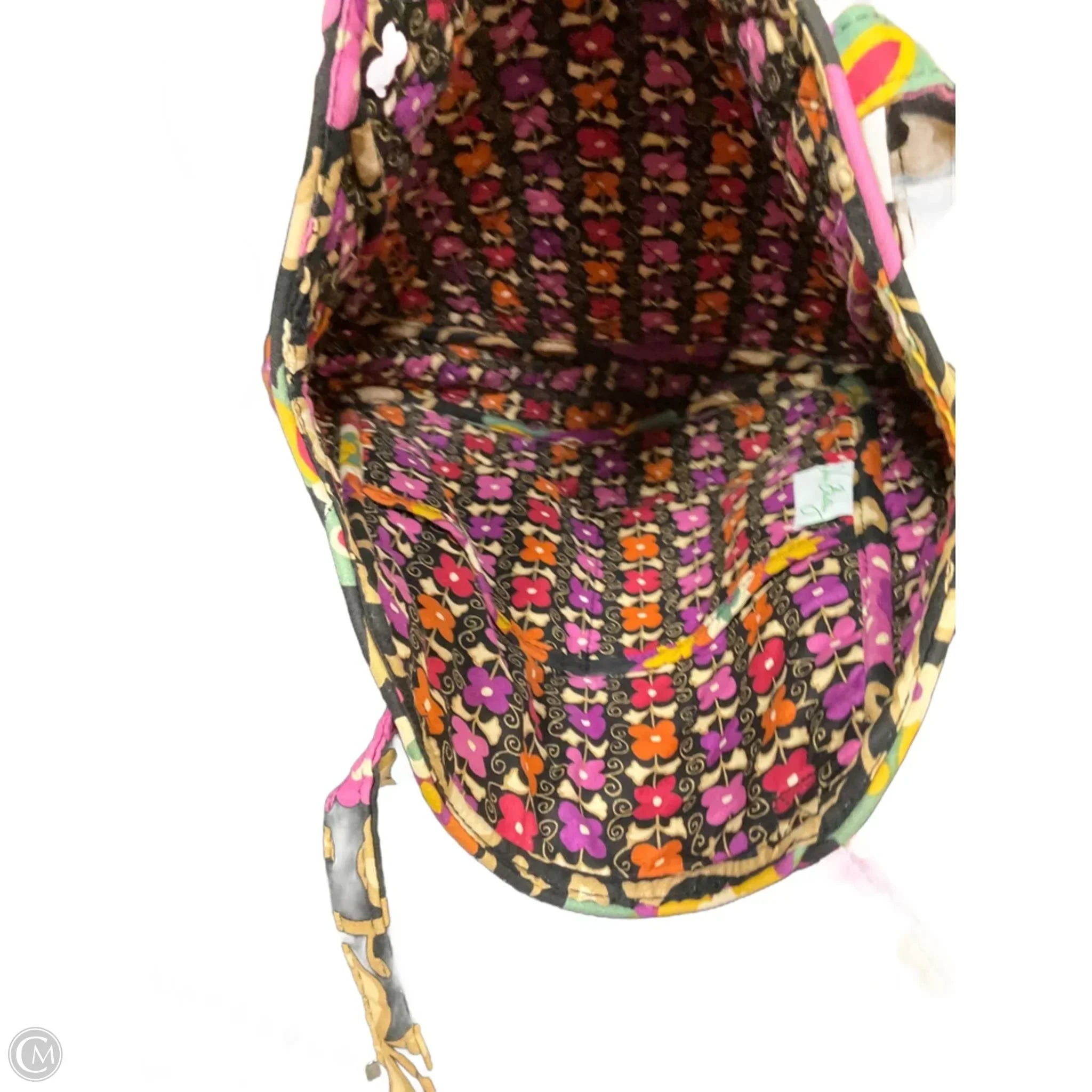 Handbag Leather By Oryany, Size: Medium