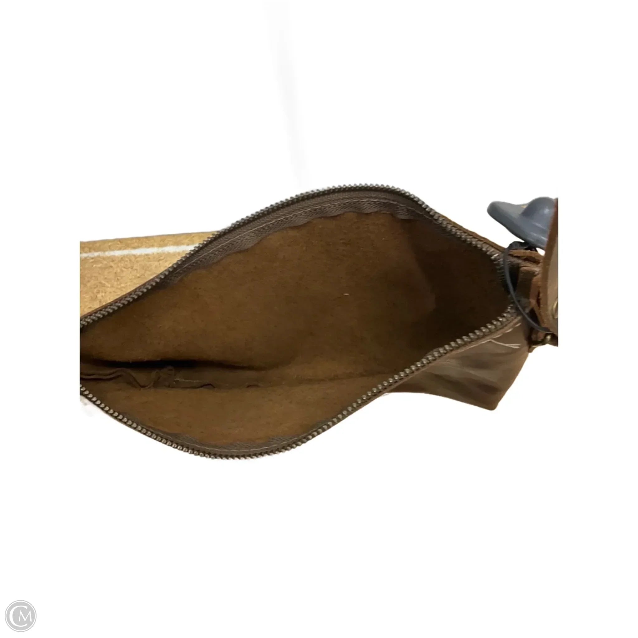Crossbody Leather By Clothes Mentor, Size: Small