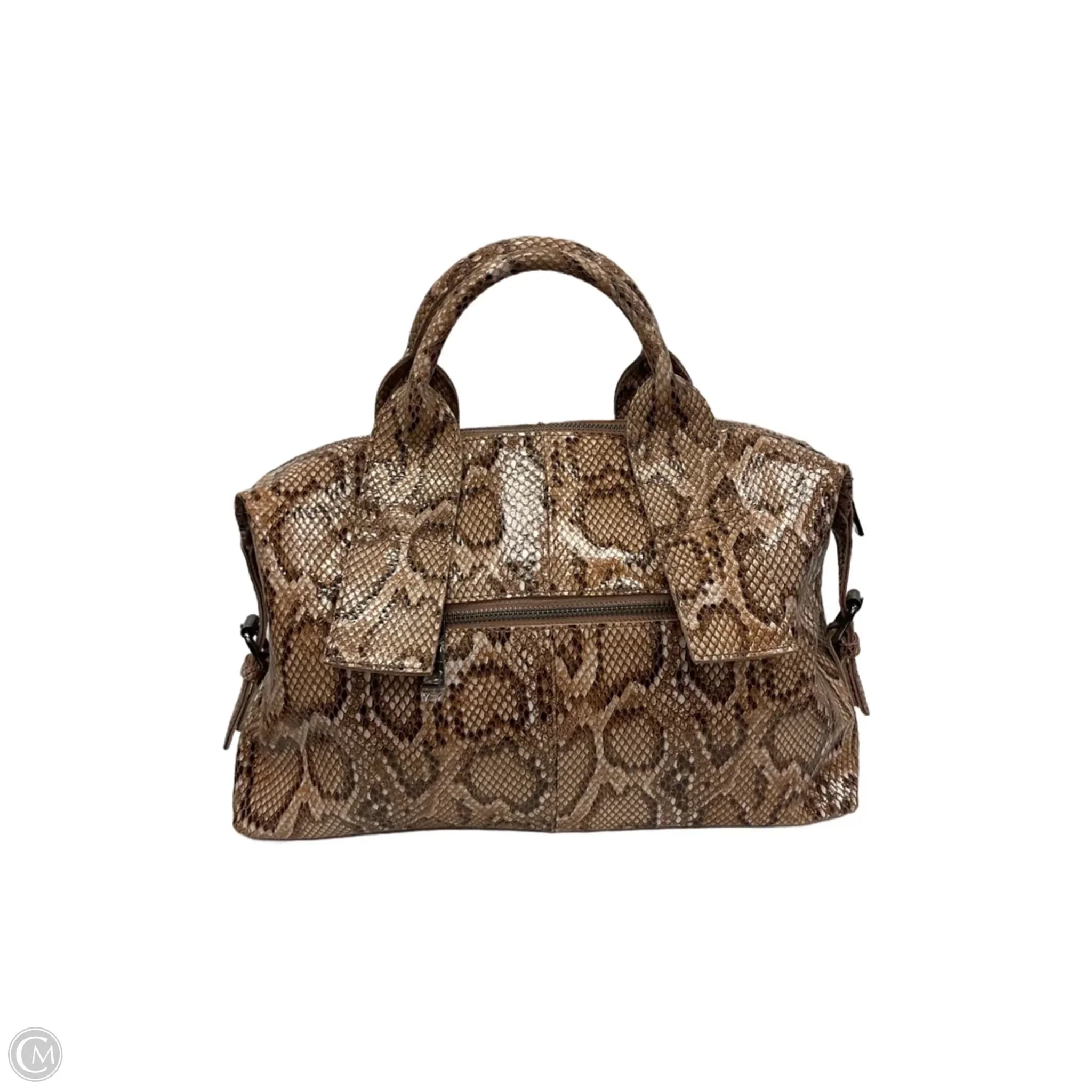 Handbag Leather By Clothes Mentor, Size: Small