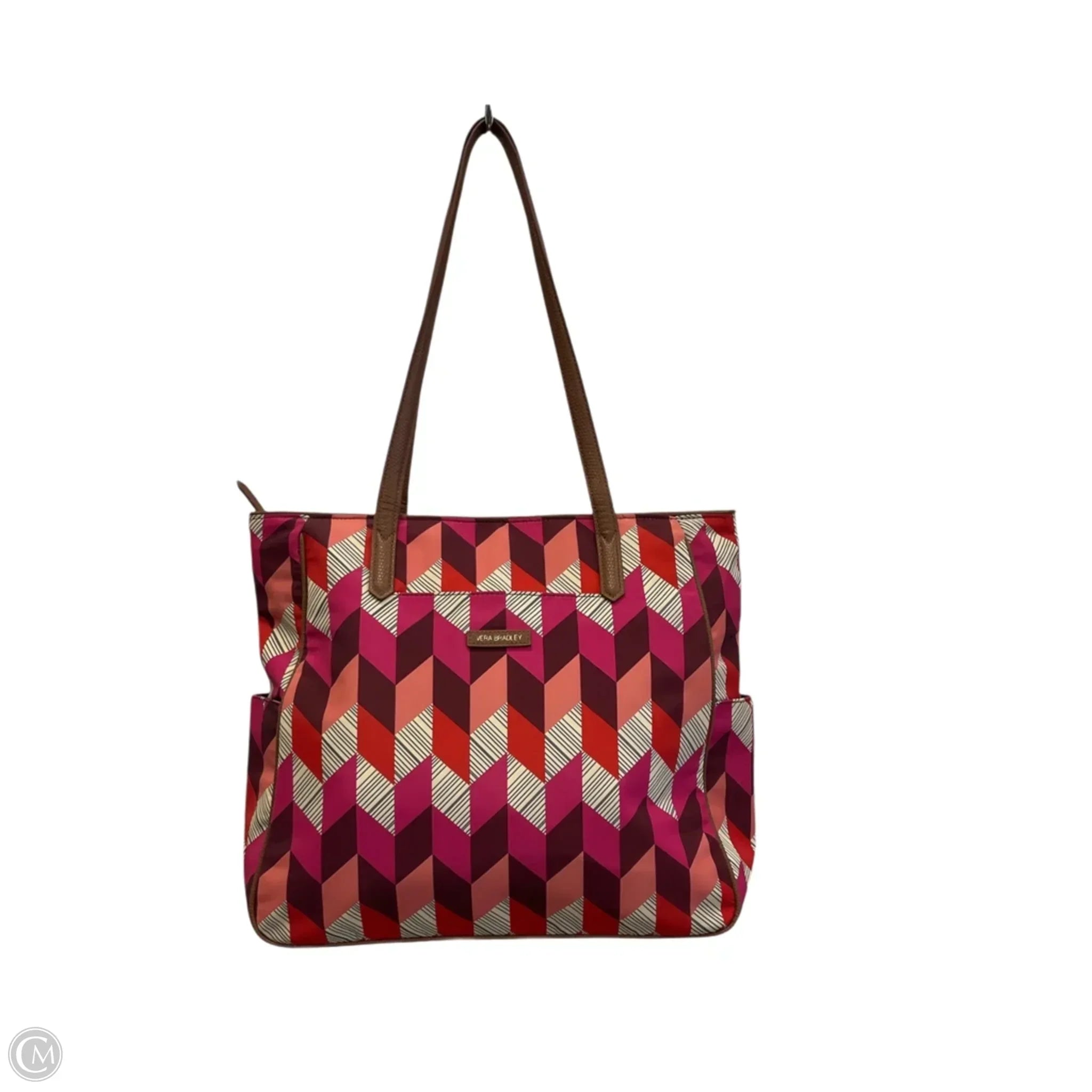 Handbag By Vera Bradley, Size: Large