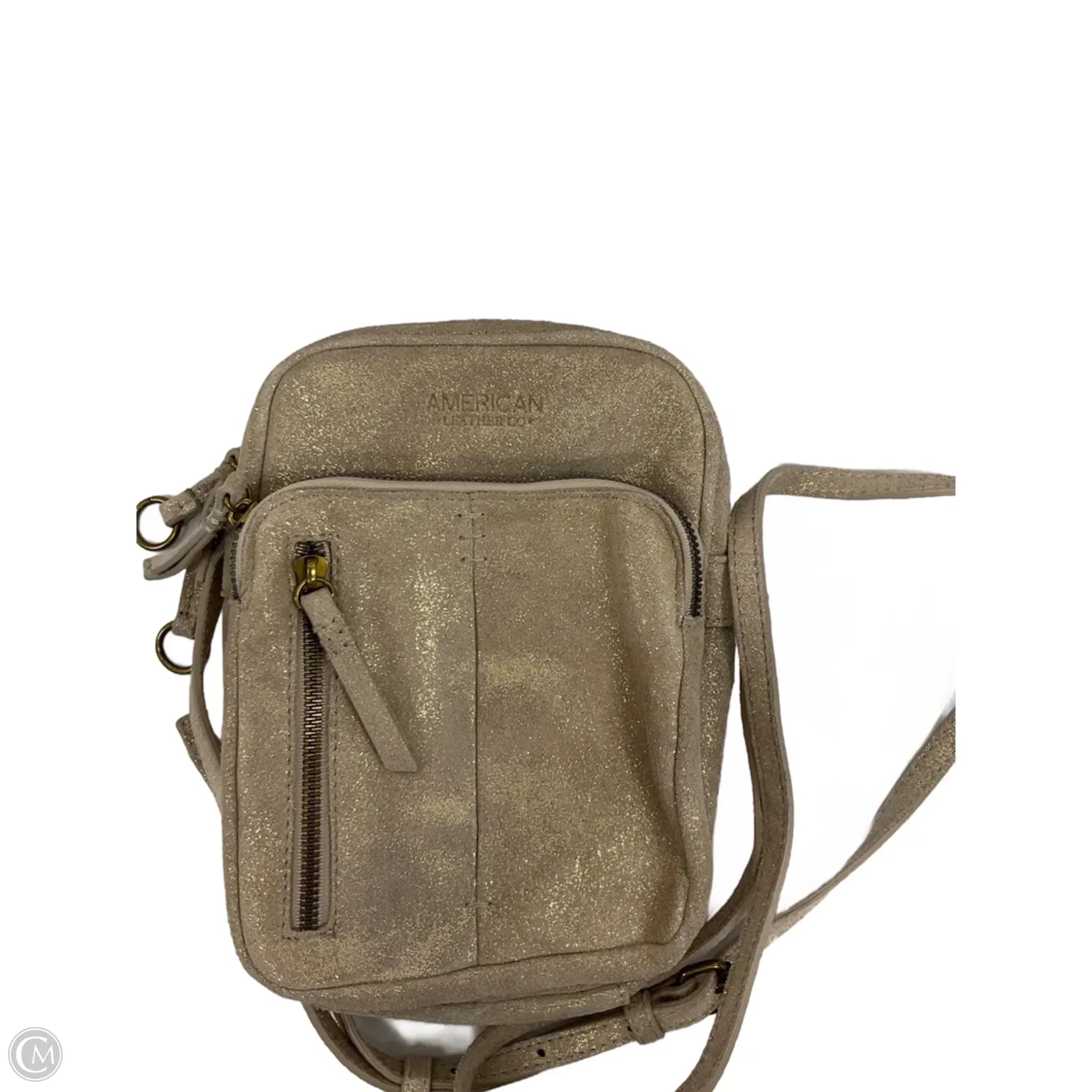Crossbody Leather By Cmc, Size: Medium
