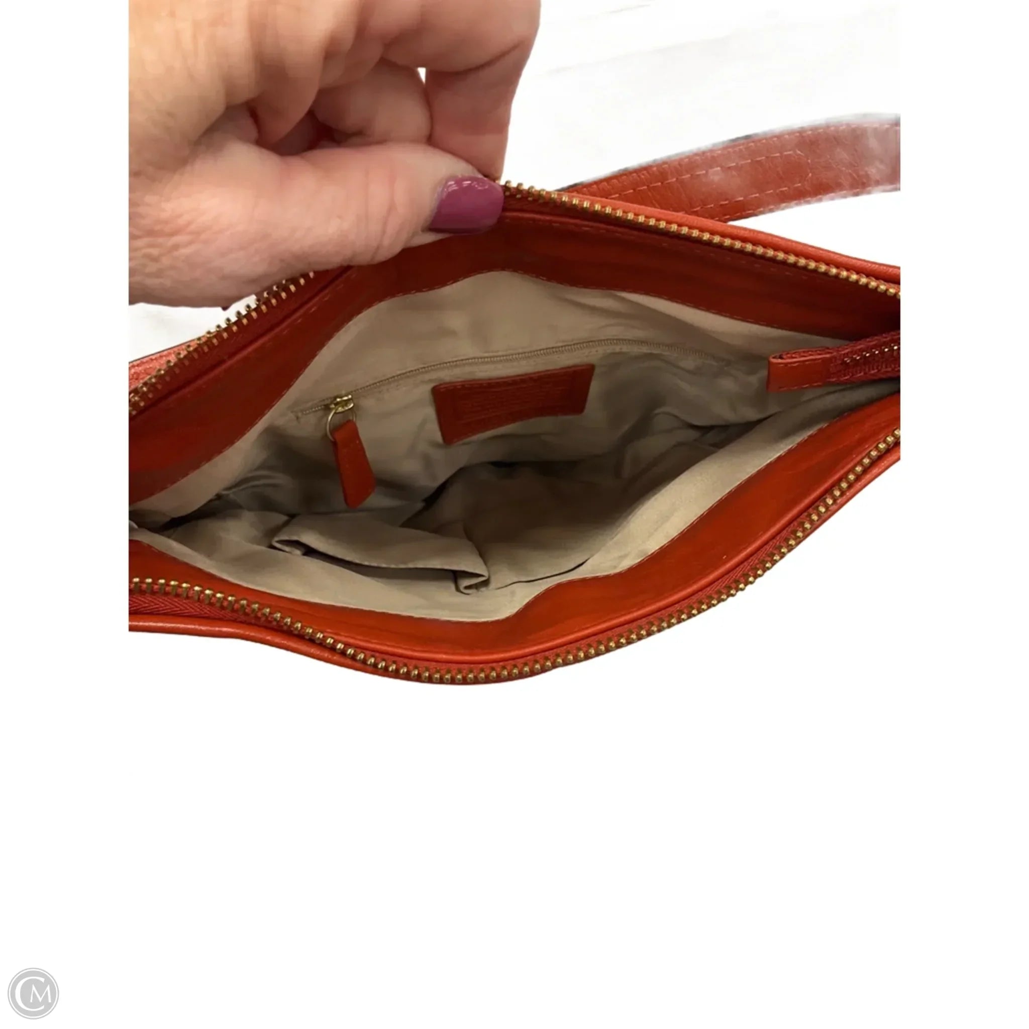 Handbag Designer By Coach, Size: Large