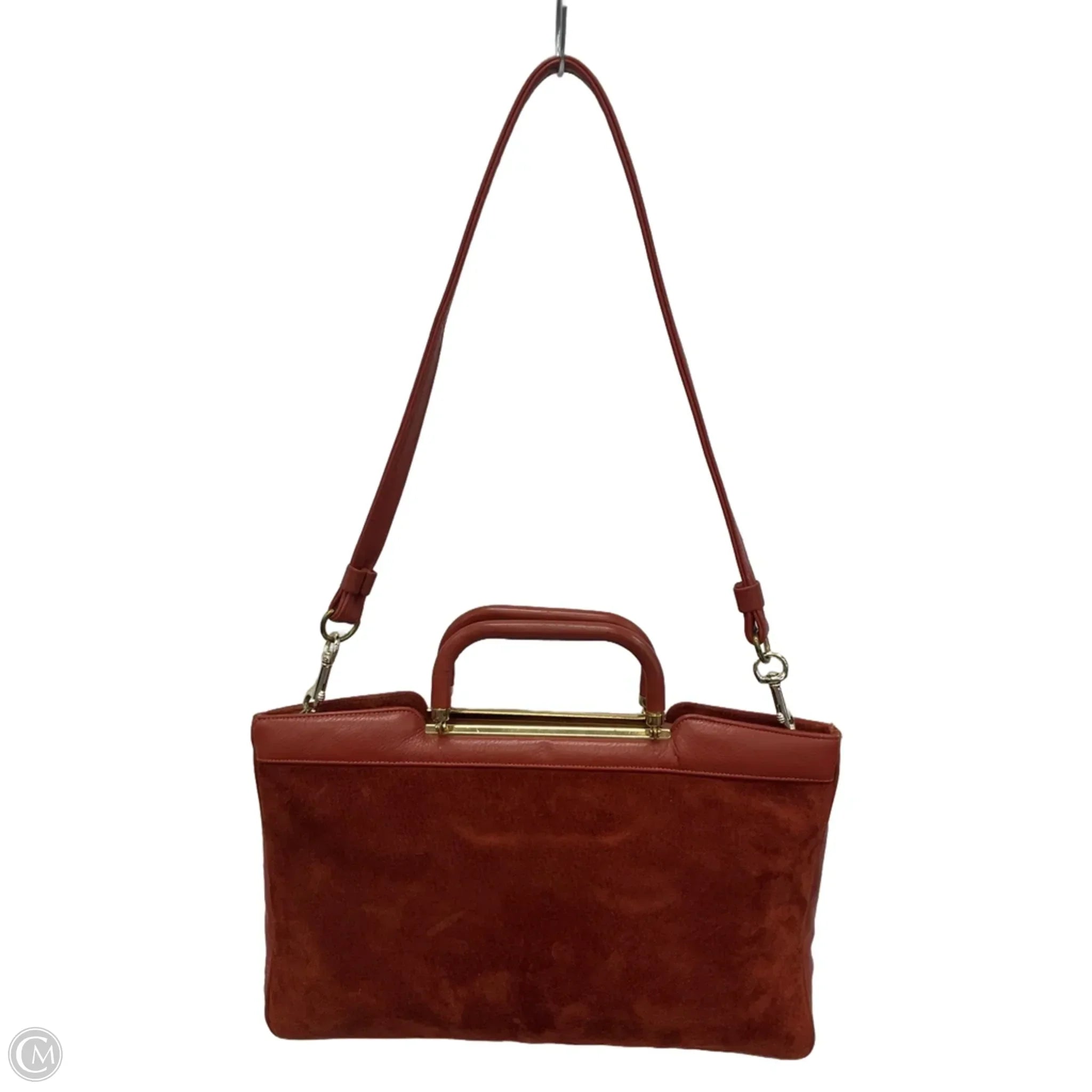 Handbag Leather By Cma, Size: Medium